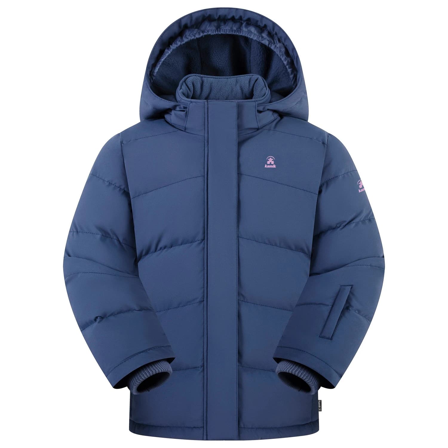 Детско яке парка Kamik Kid's Millie Synthetic jacket - Indigo