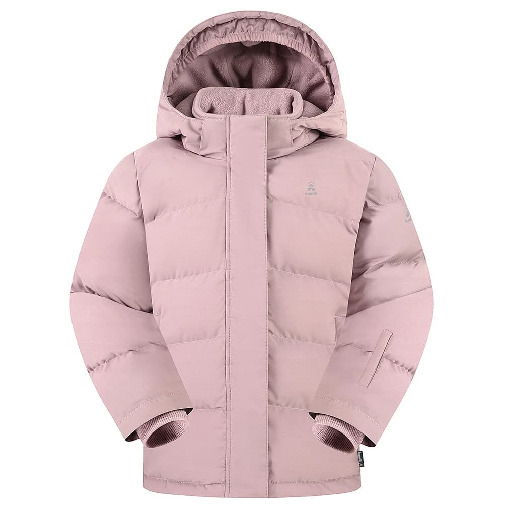 Детско яке парка Kamik Kid's Millie Synthetic jacket - Woodrose