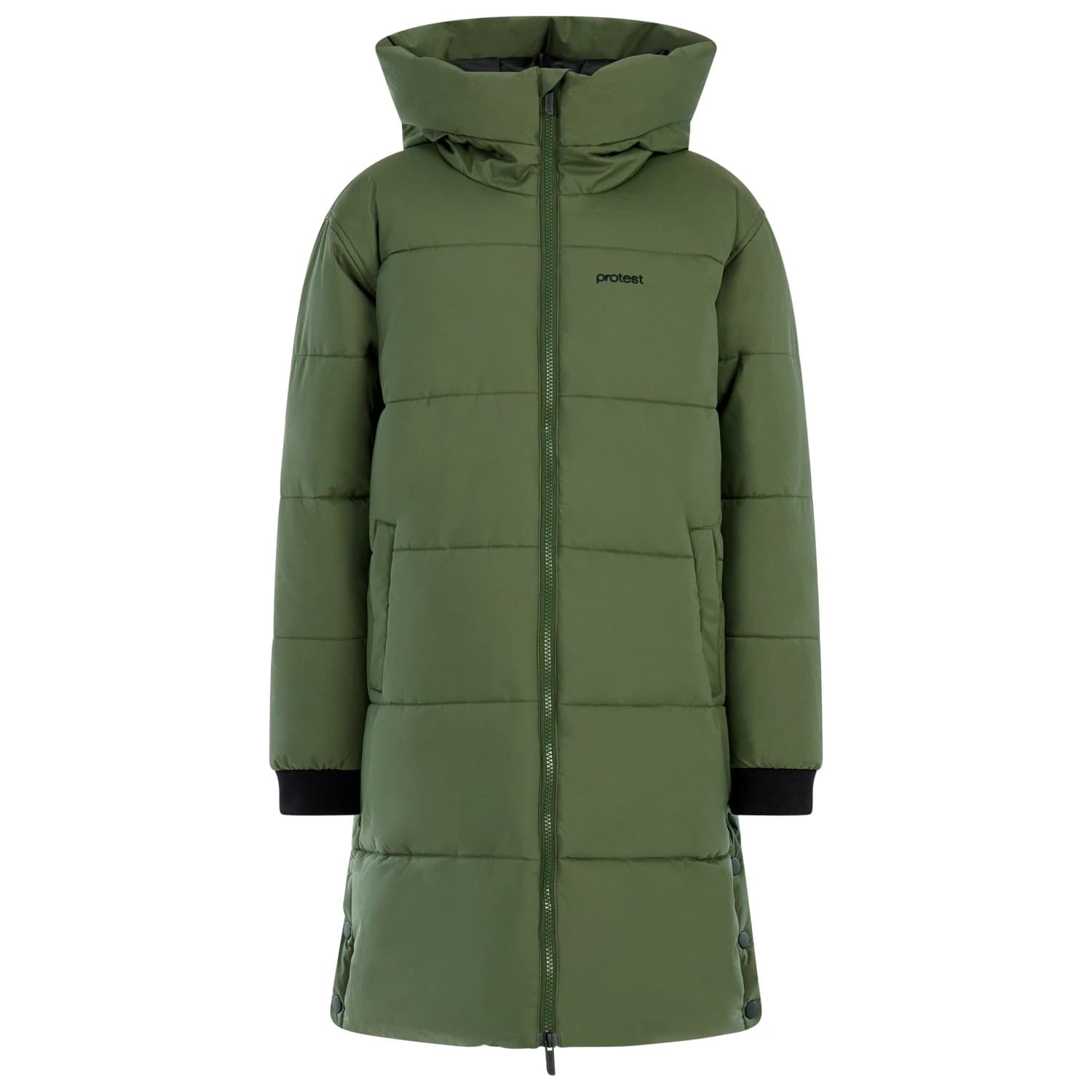 Детско яке парка Protest Kid's PRTMio Outdoor Long Jacket Parka - Thyme