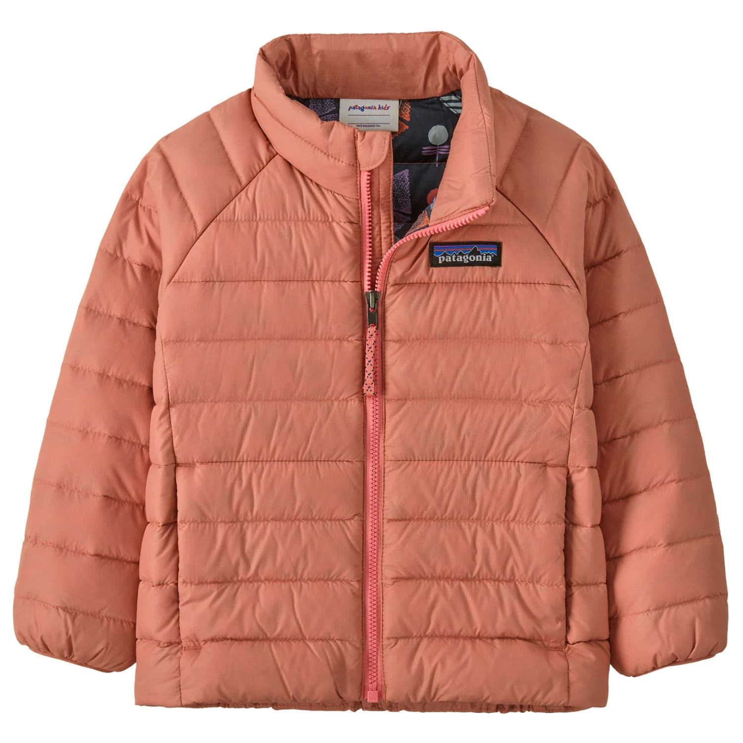 Детско пухено яке Patagonia Kid's Baby Down Sweater Down jacket - Moment Pink