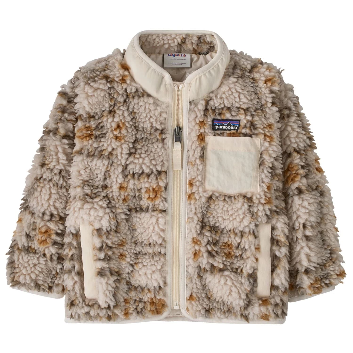 Детско поларено яке Patagonia Kid's Baby Retro-X Jacket Casual jacket - Snowshoe Hare: Natural