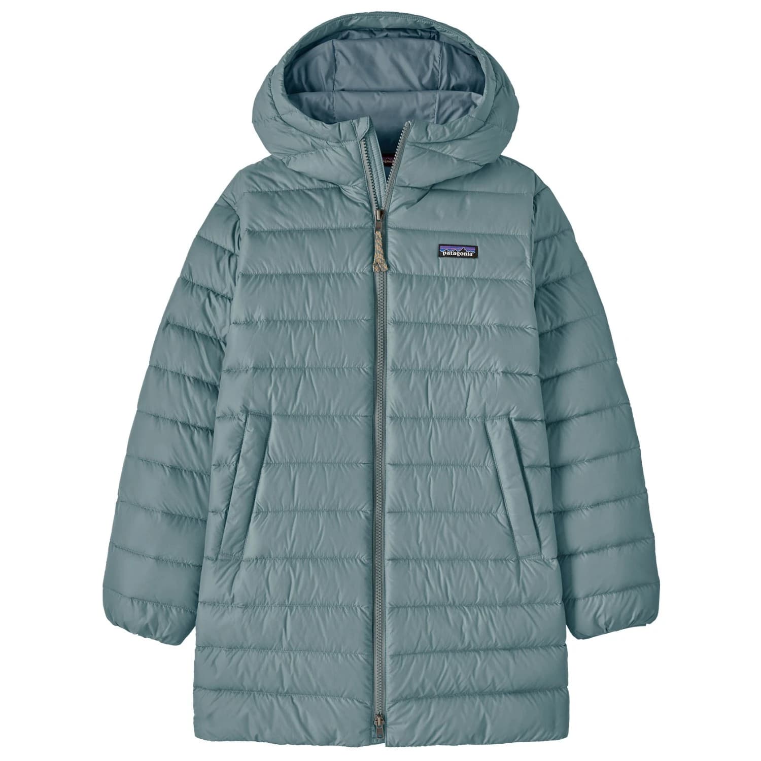 Детско пухено яке Patagonia Kid's Down Sweater Parka Down jacket - Blue Sage