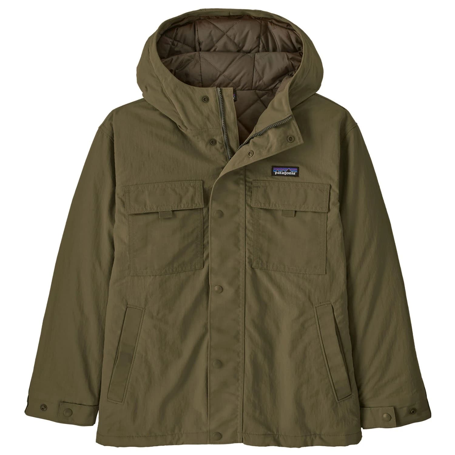 Детско зимно яке Patagonia Kid's Insulated Outdoor Everyday Jacket Winter jacket - Basin Green