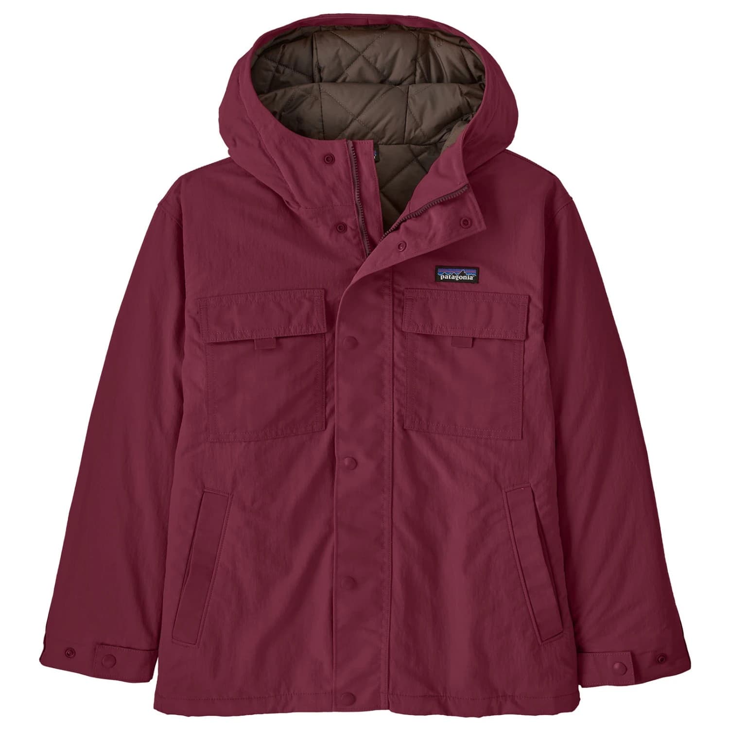 Детско зимно яке Patagonia Kid's Insulated Outdoor Everyday Jacket Winter jacket - Berry Fig