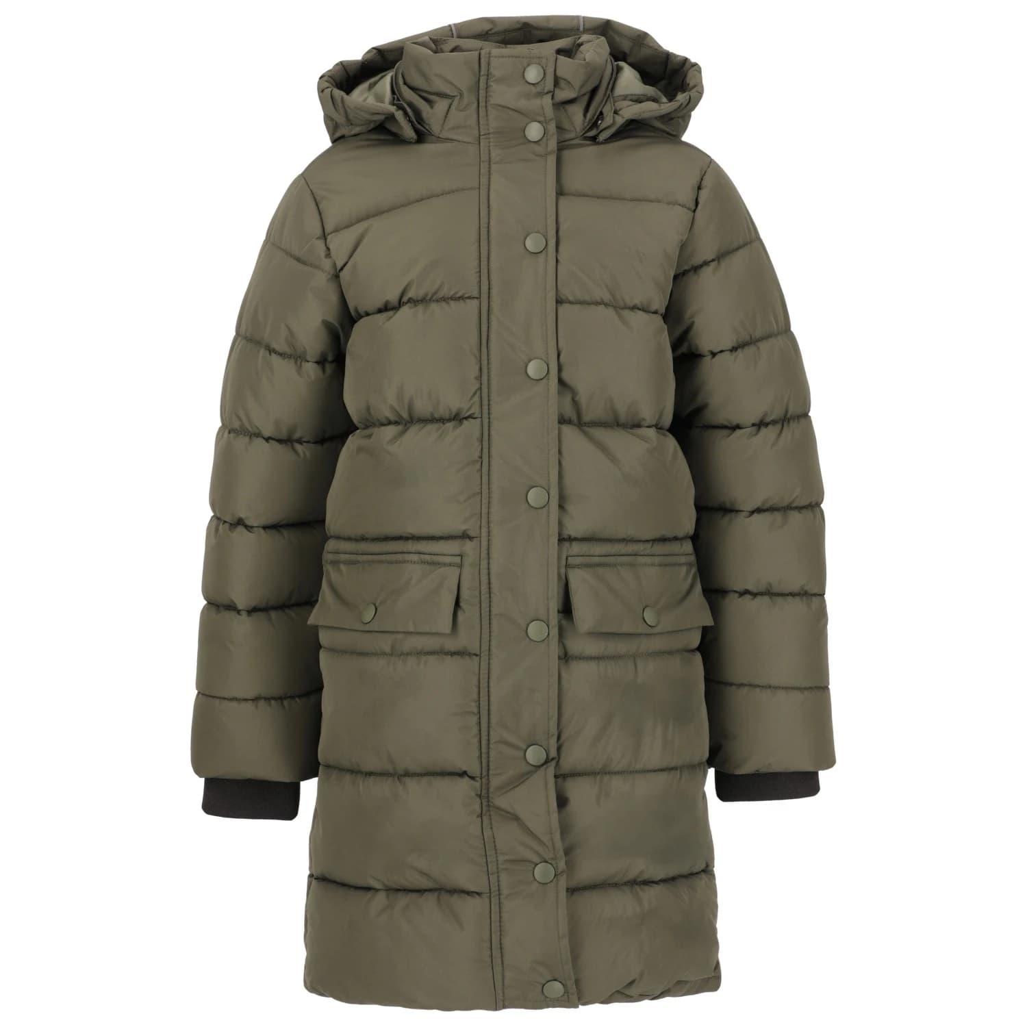 Детско яке парка ZIG ZAG Kid's Luisa Puffer Parka - Beetle