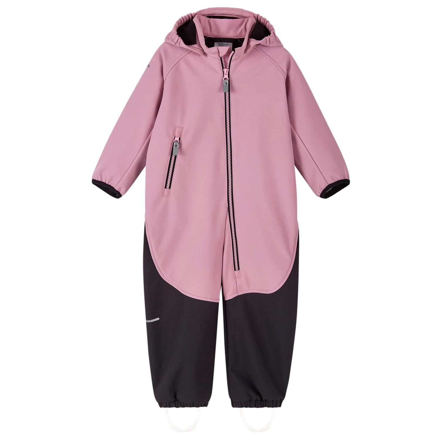 Детски софтшел гащеризони Reima Kid's Mjosa Overall - Grey Pink