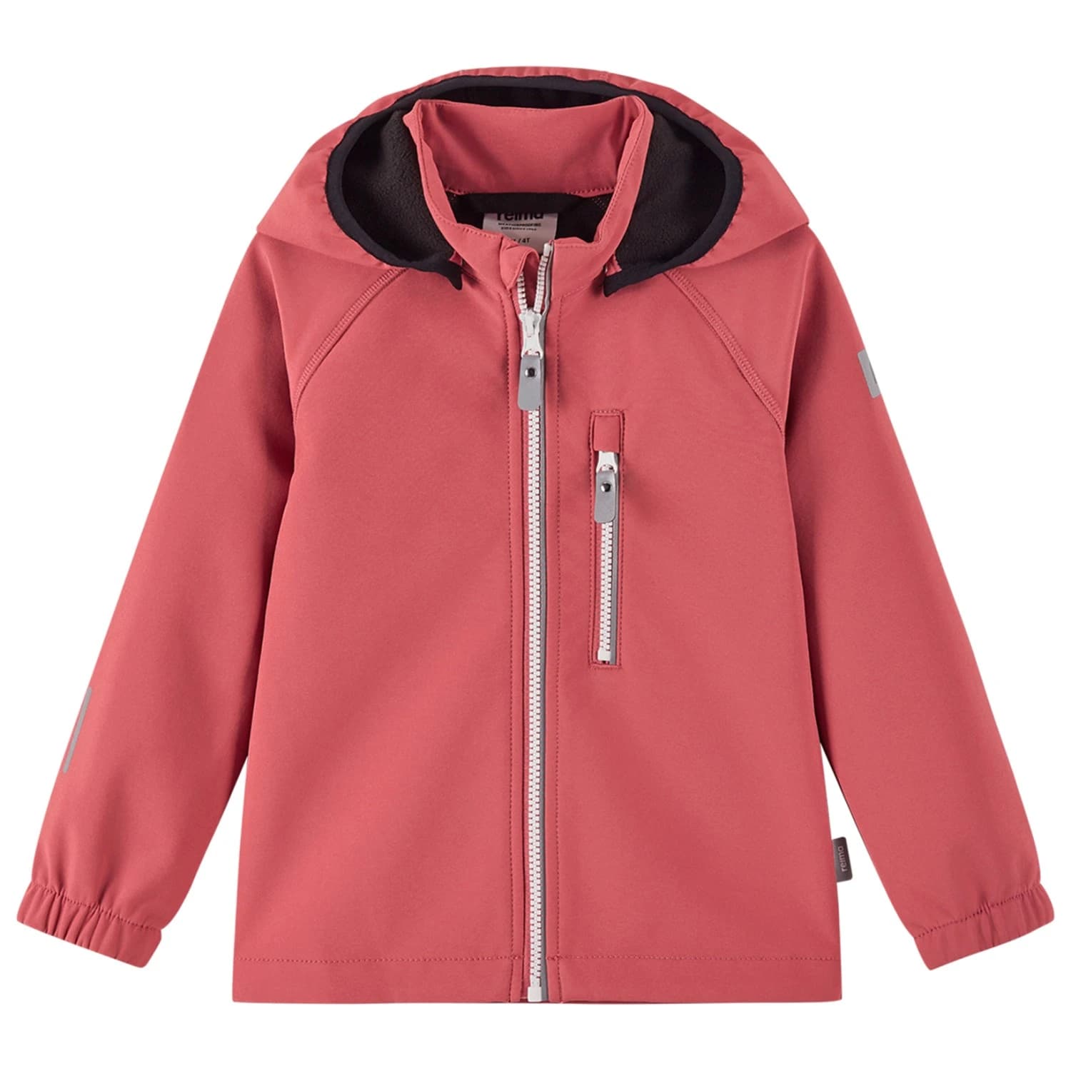 Детско софтшел яке Reima Kid's Vantti Softshell jacket - Red Clay