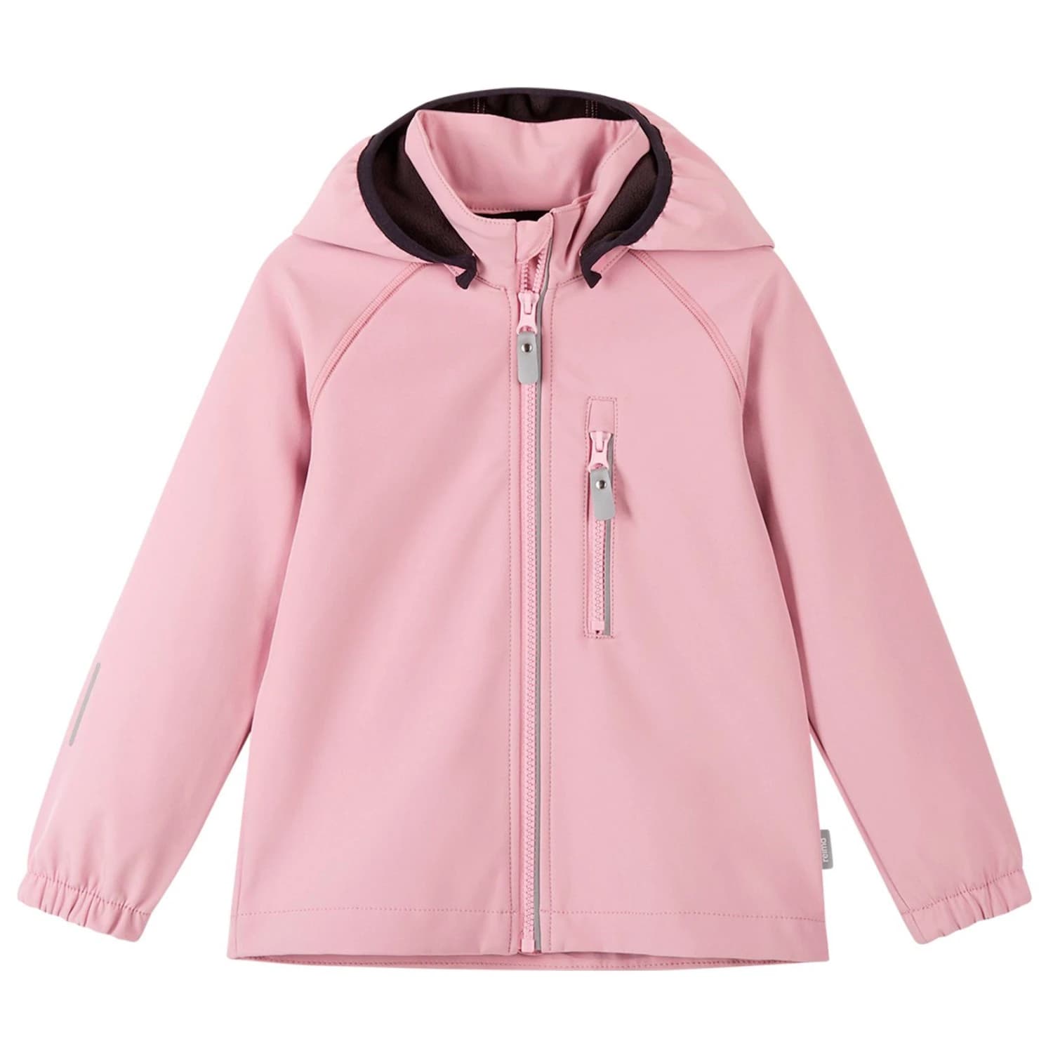 Детско софтшел яке Reima Kid's Vantti Softshell jacket - Grey Pink