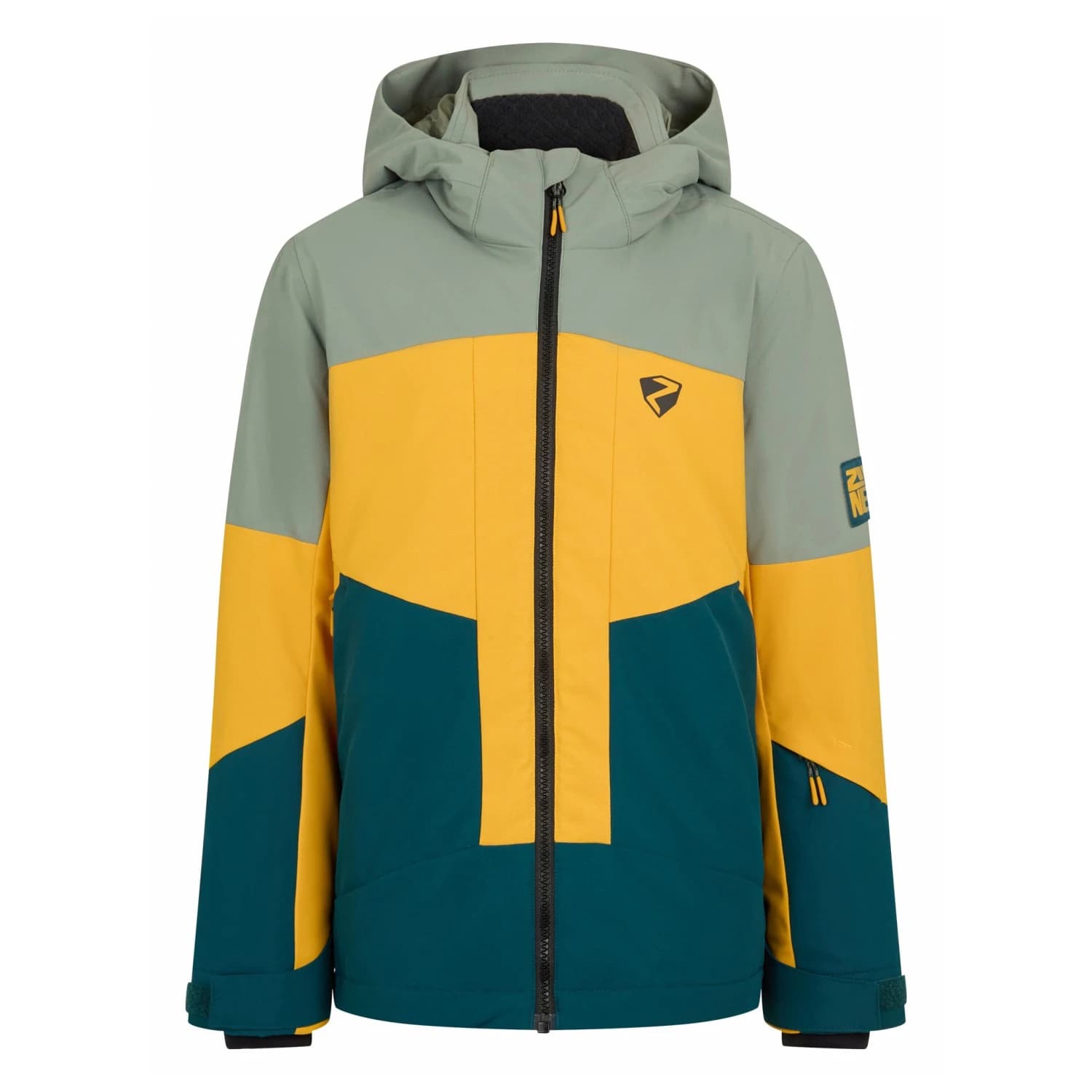 Ски яке Ziener Boy's Agimo-Z Ski jacket - Golden Mango Tex