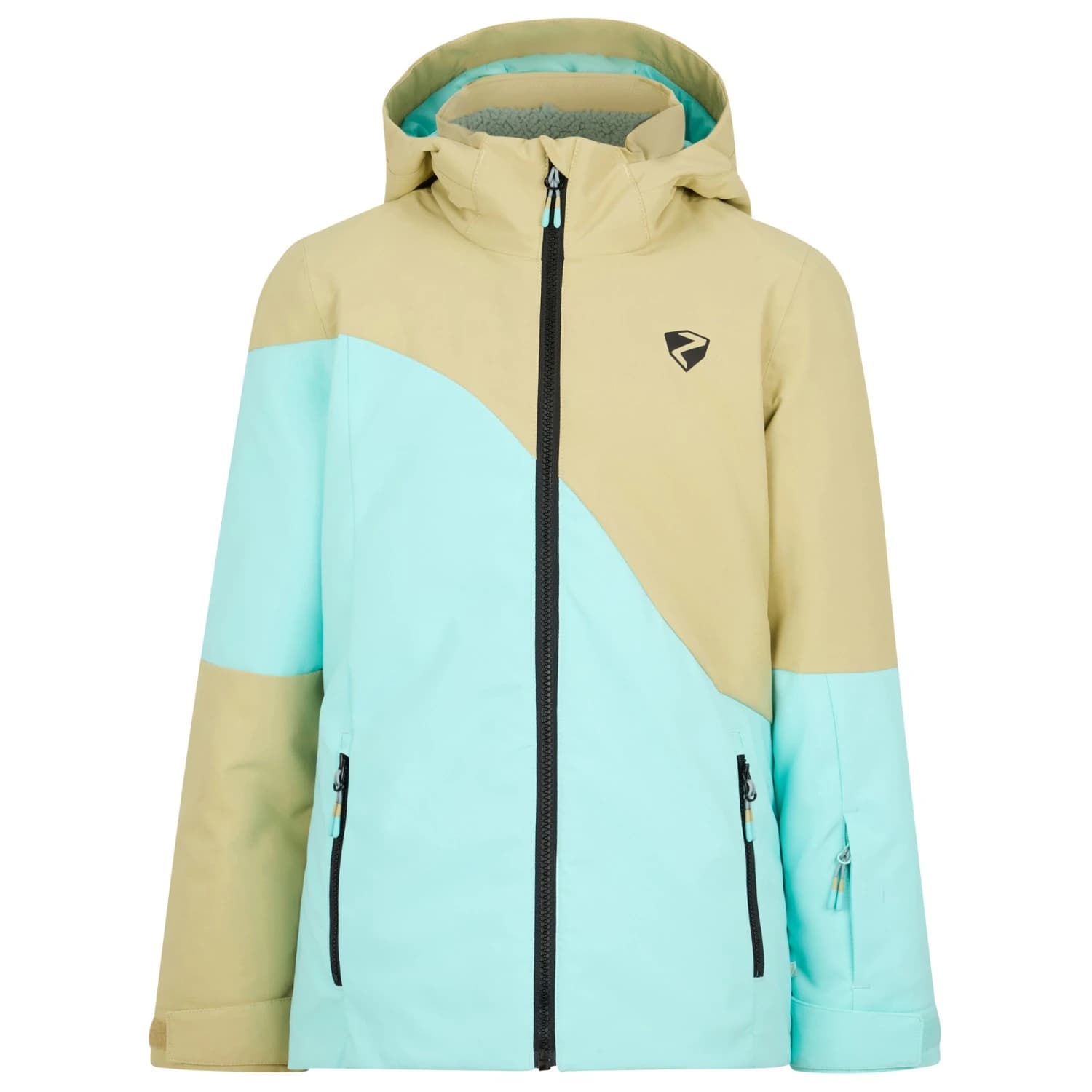 Ски яке Ziener Girl's Avine-Z Ski jacket - Sage Leaf