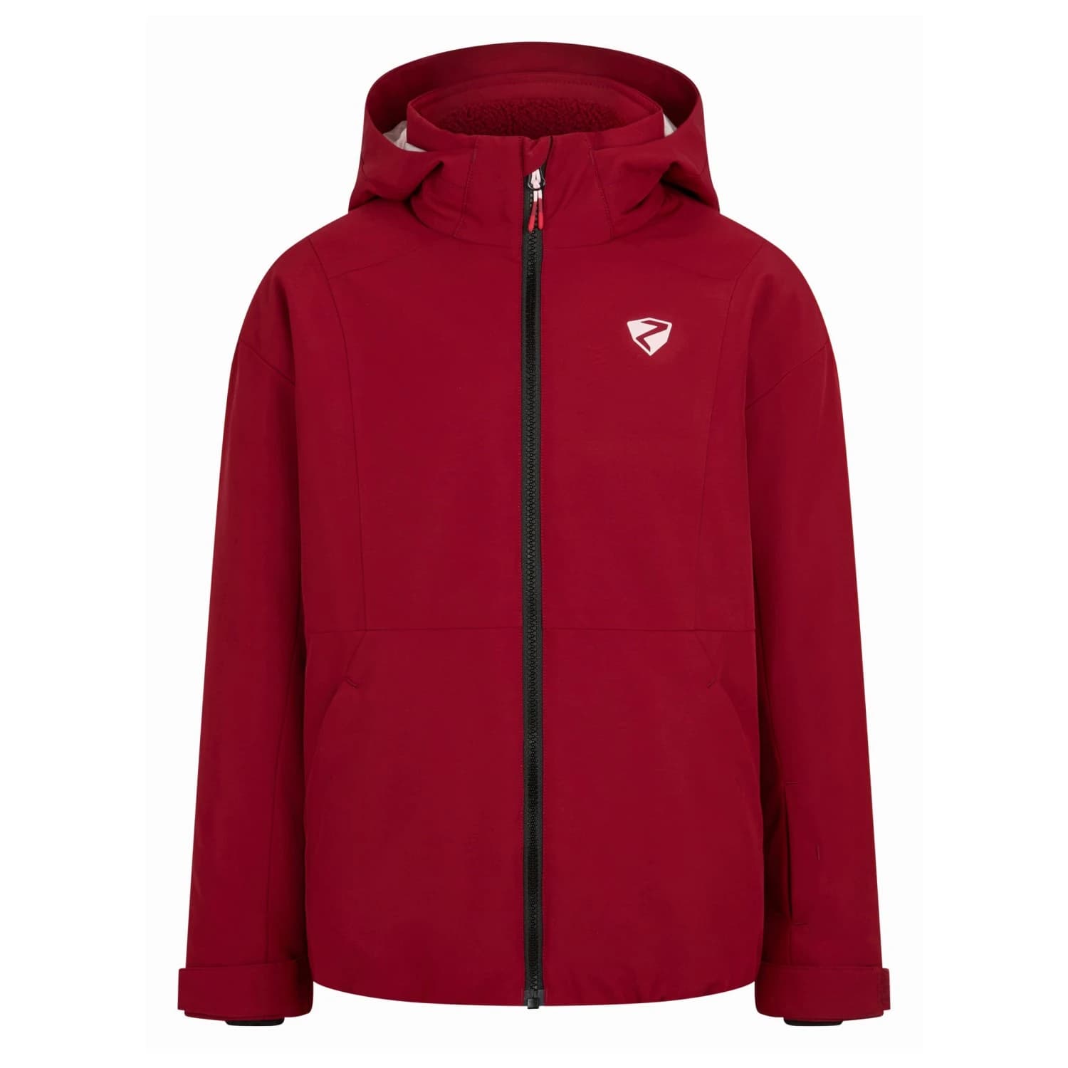 Детско ски яке Ziener Kid's Abbe-Z Ski jacket - Wine Pigment
