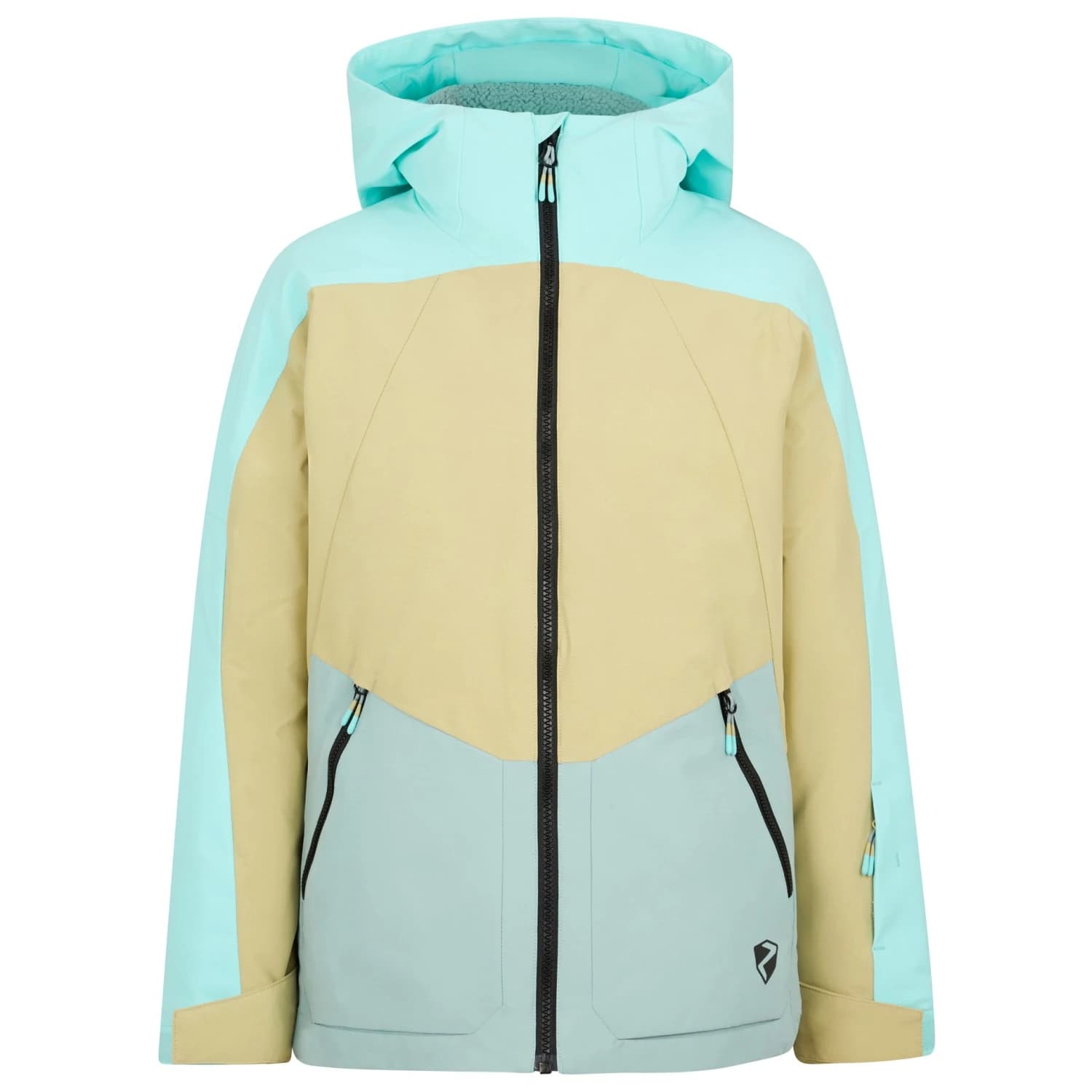 Детско ски яке Ziener Kid's Arnu-Z Ski jacket - Dried Eucalyptus