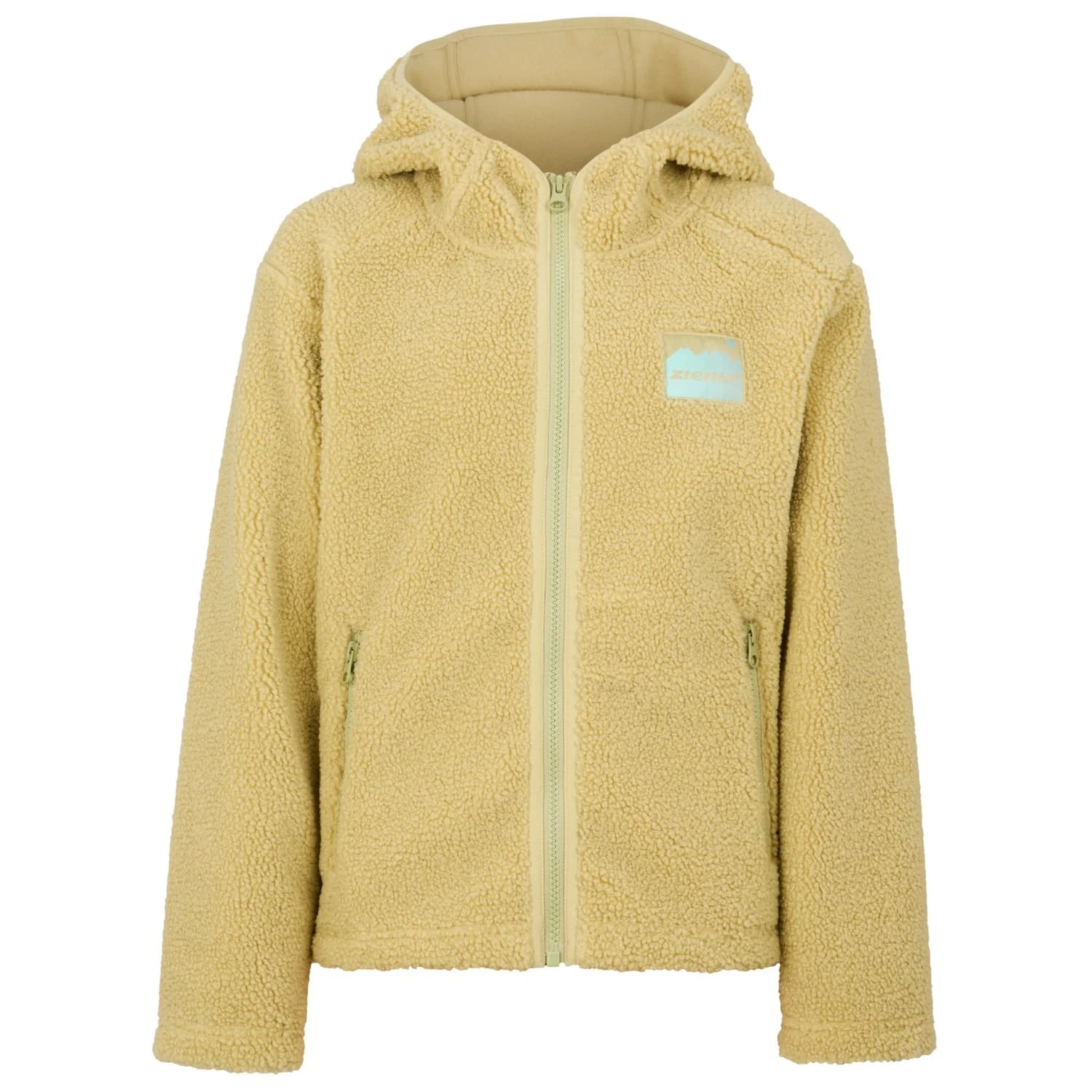 Детско поларено яке Ziener Kid's Juha-Z Fleece jacket - Sage Leaf