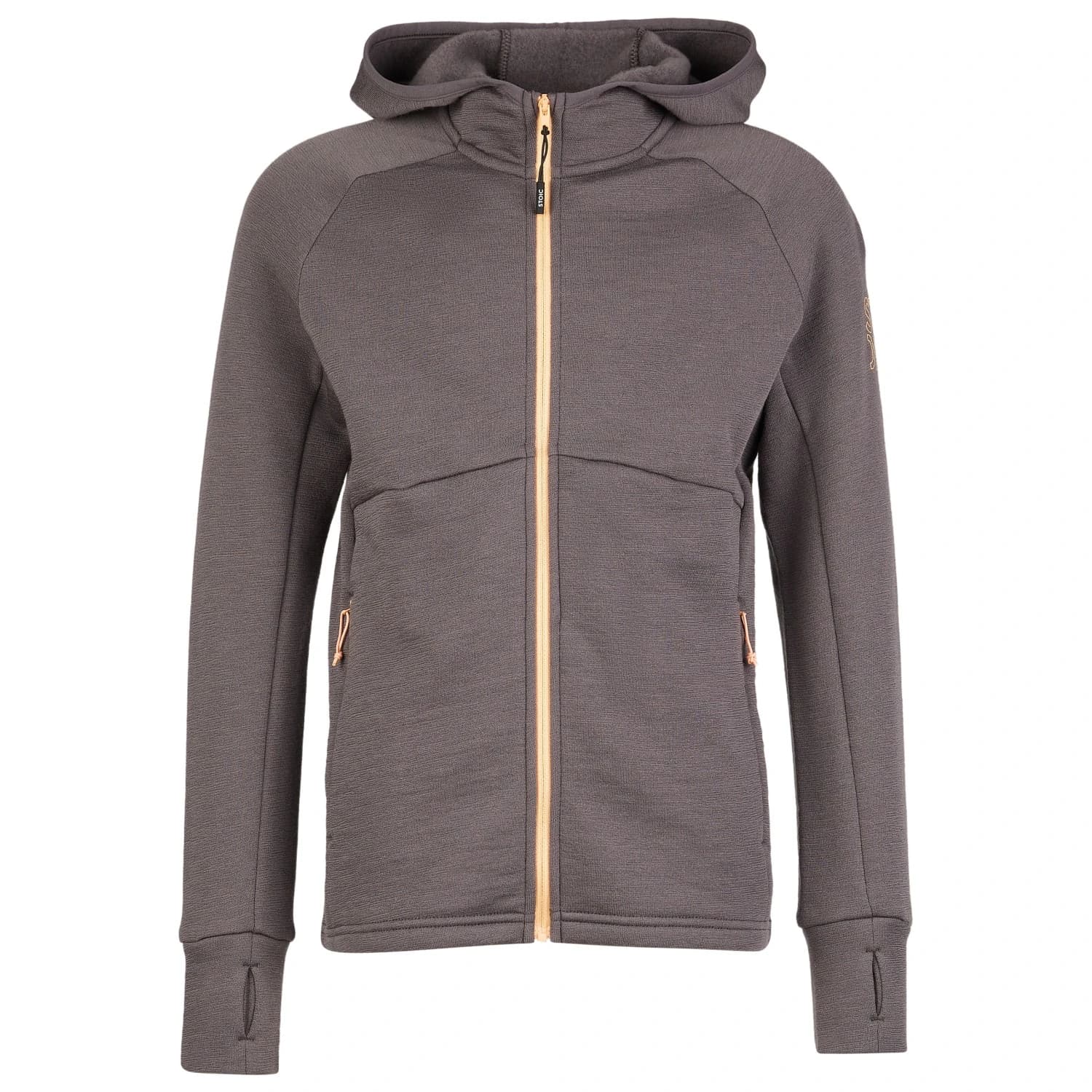 Детско вълнено яке Stoic Kid's MerinoFleece240 StorforsSt. Zip Hoody Merino hoodie - Dark Purple