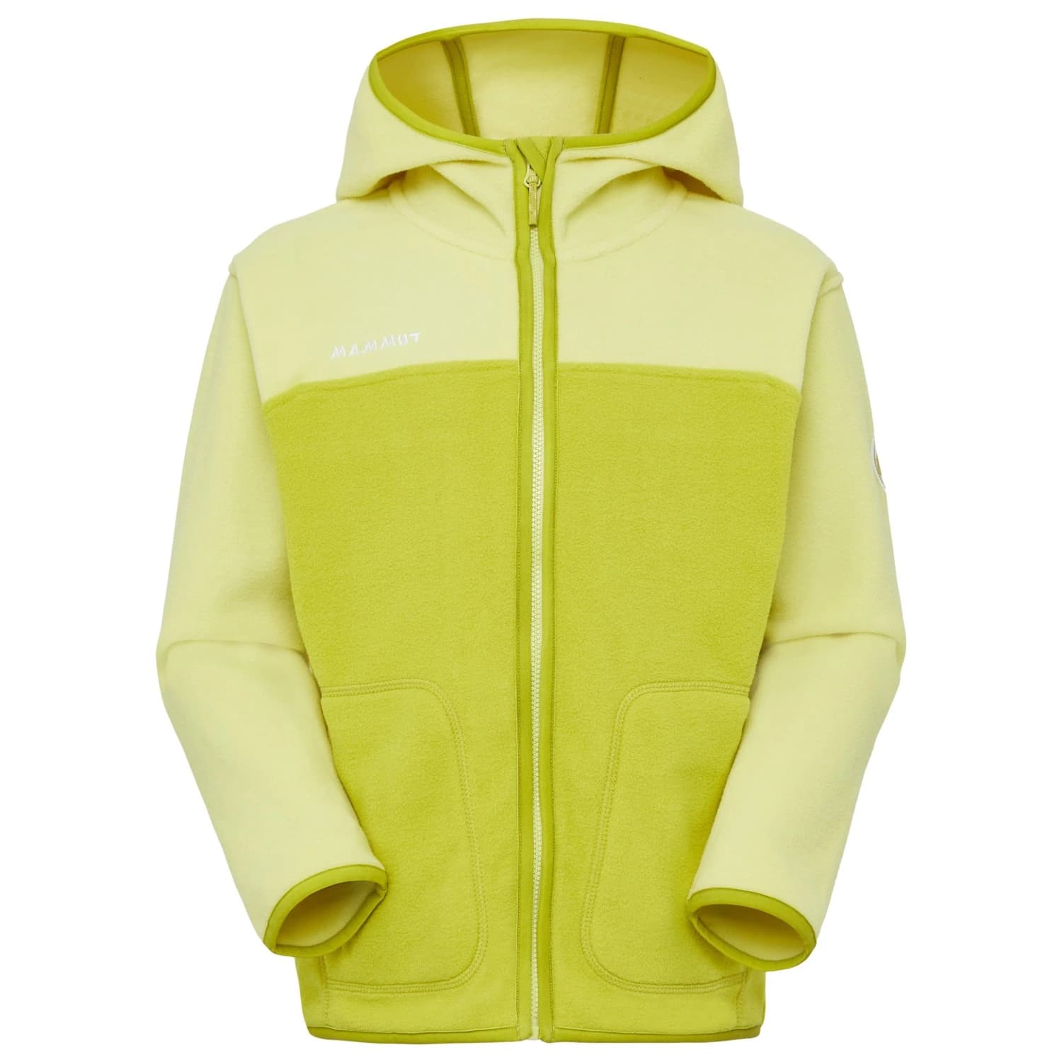 Детско поларено яке Mammut Kid's Waymarker Midlayer Hooded Jacket Fleece jacket - Holunder / Acacia