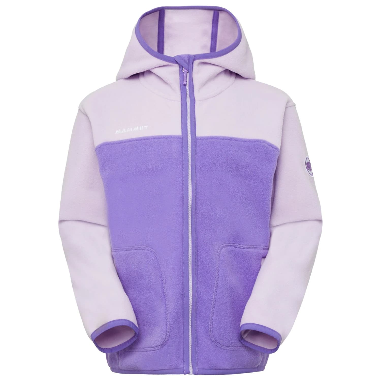 Детско поларено яке Mammut Kid's Waymarker Midlayer Hooded Jacket Fleece jacket - Lavandin / Aster