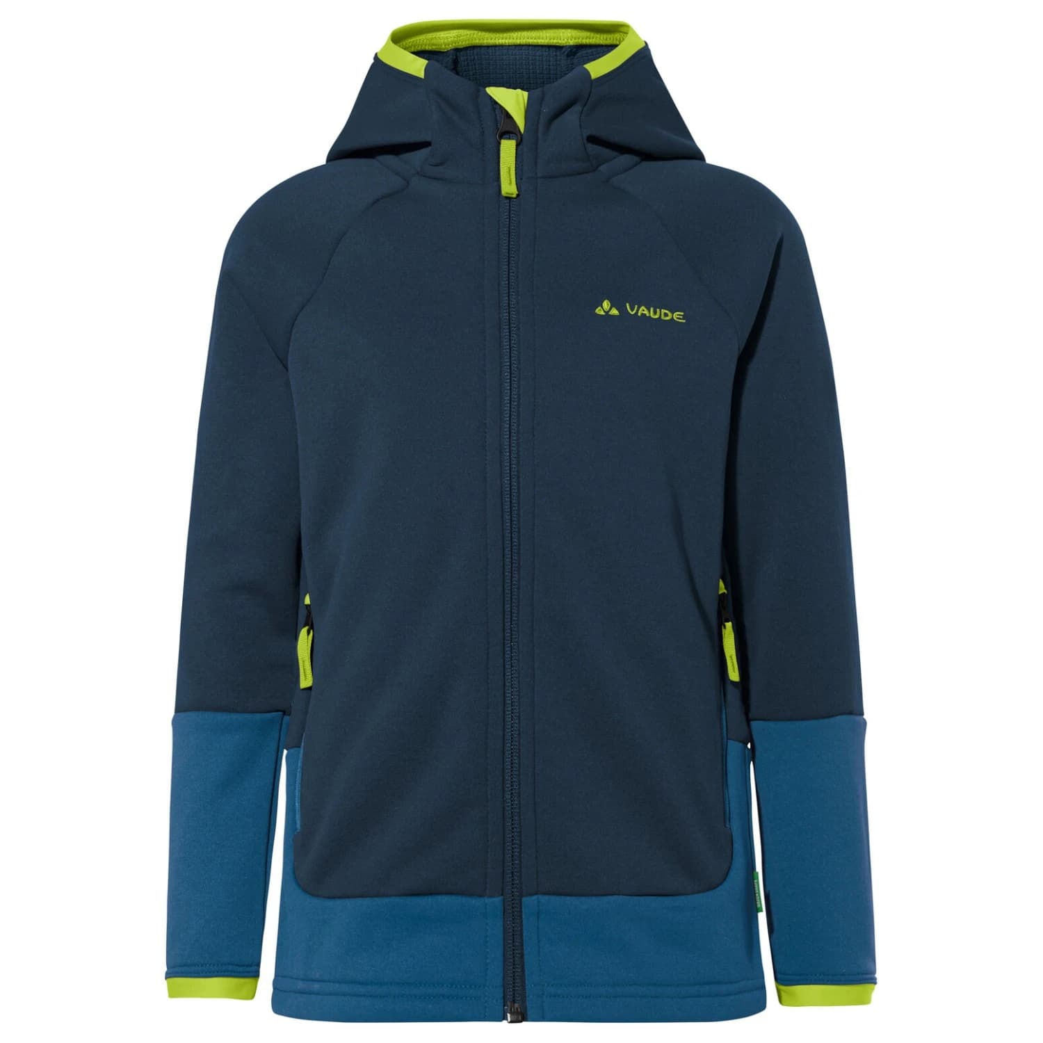 Детско поларено яке Vaude Kid's Capacida Fleece Jacket II Fleece jacket - Dark Sea