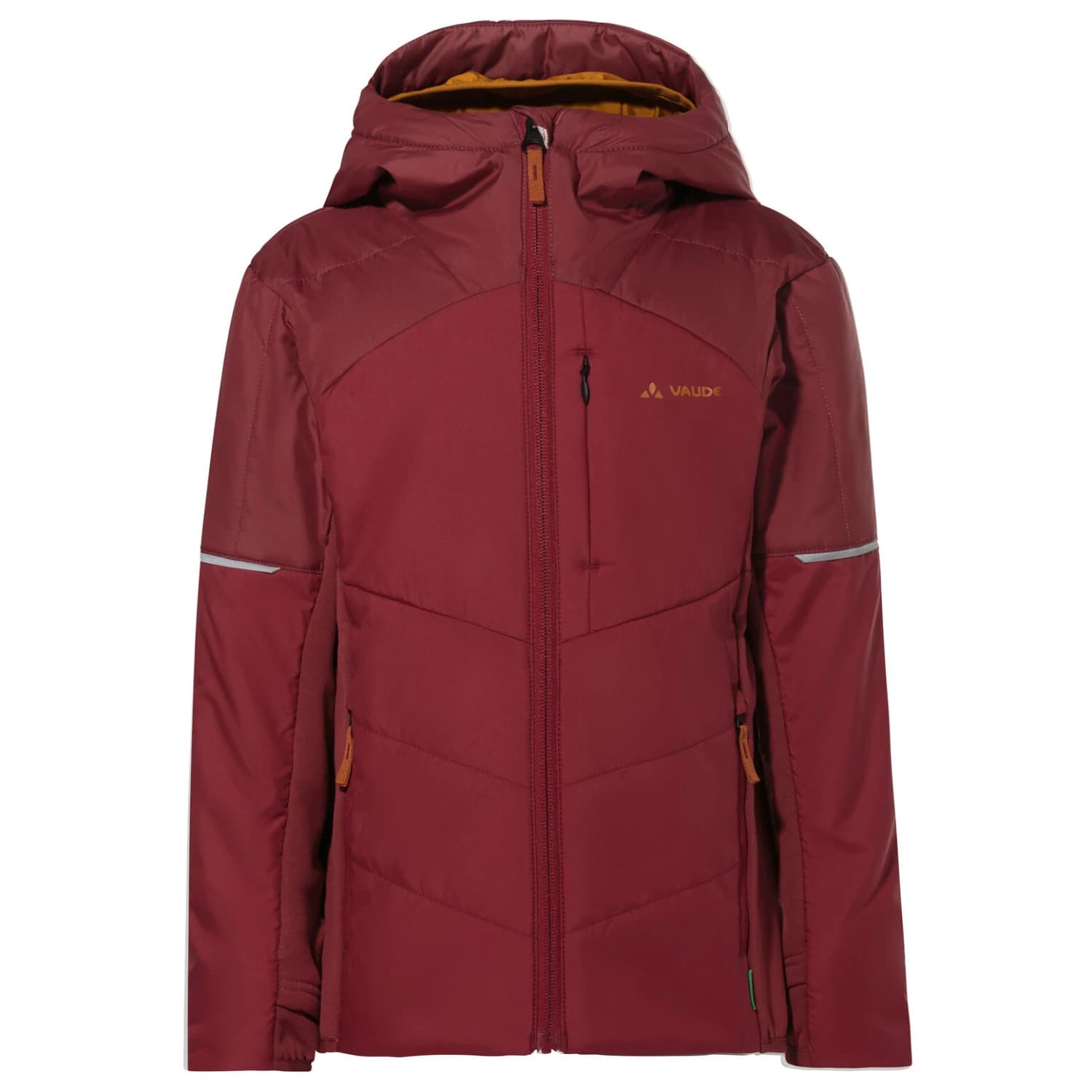 Детско синтетично яке Vaude Kid's Capacida Hybrid Jacket II Synthetic jacket - Carmine