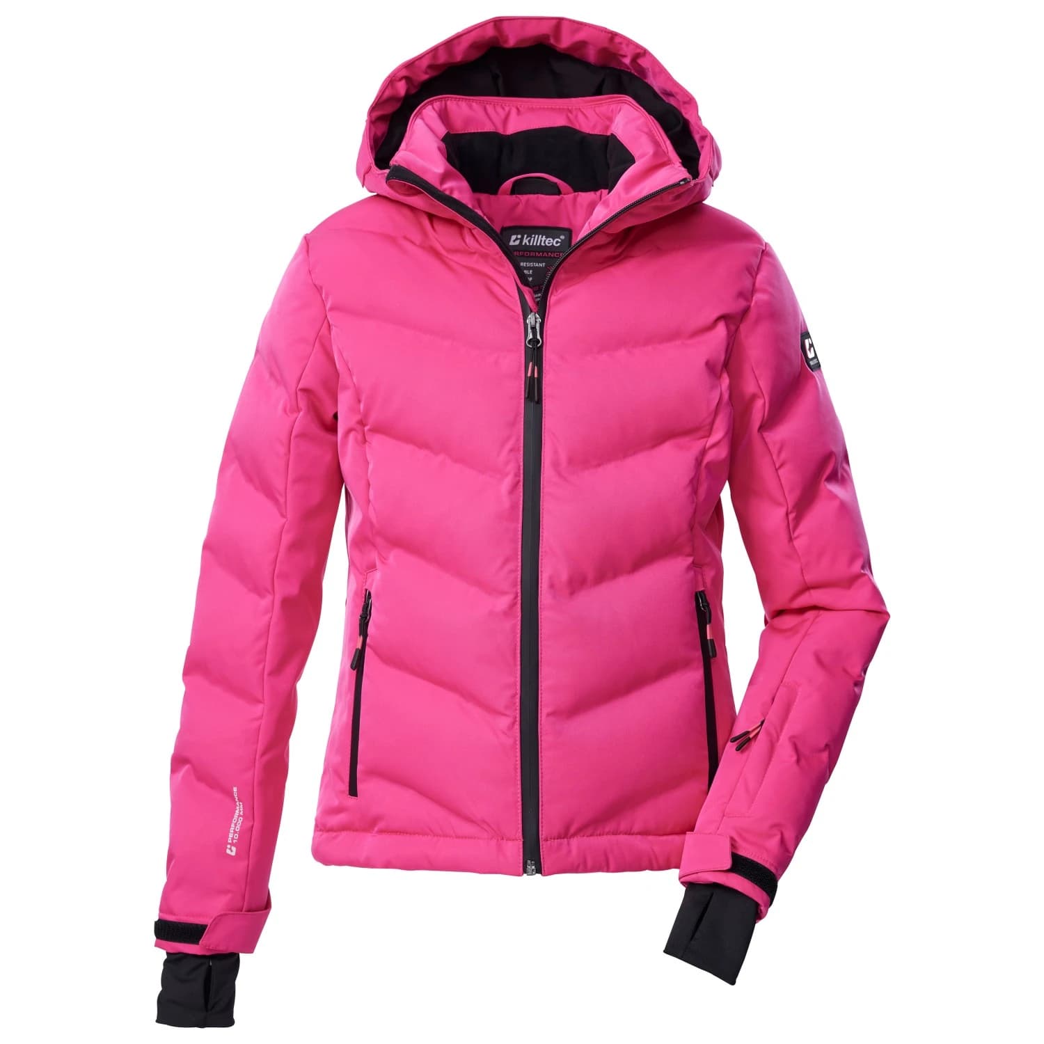 Ски яке Killtec Girl's KSW 199 Ski Qltd Jacket Ski jacket - Fuchsia