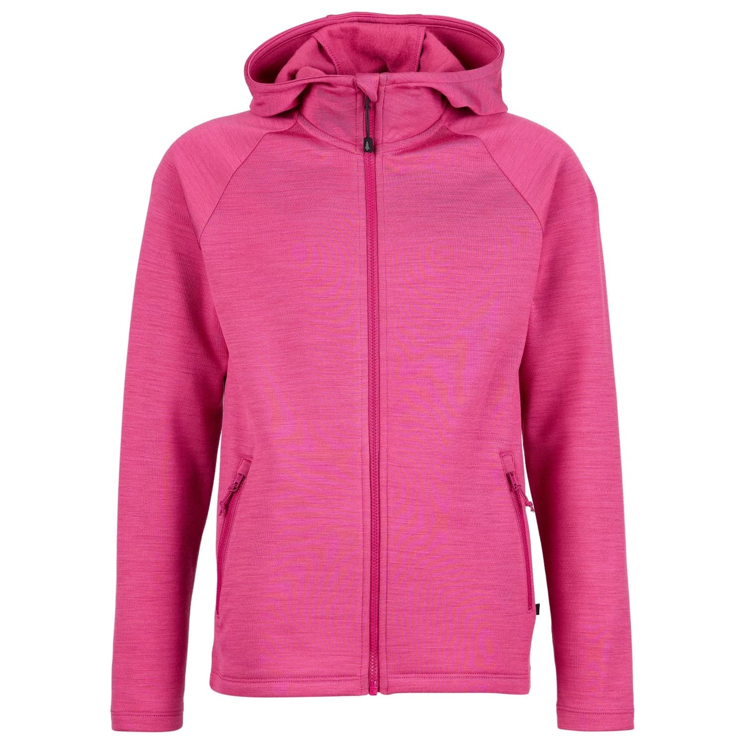 Детско вълнено яке Heber Peak Kid's Merino210 EvergreenHe. Zip Hoody Zip-up hoodie - Deep Pink