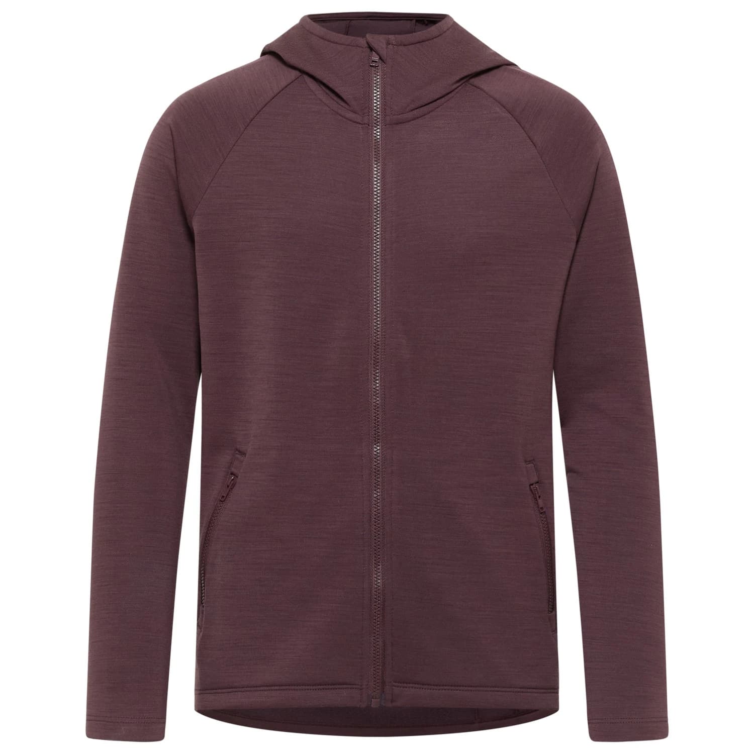 Детско вълнено яке Heber Peak Kid's Merino210 EvergreenHe. Zip Hoody Zip-up hoodie - Dark Berry