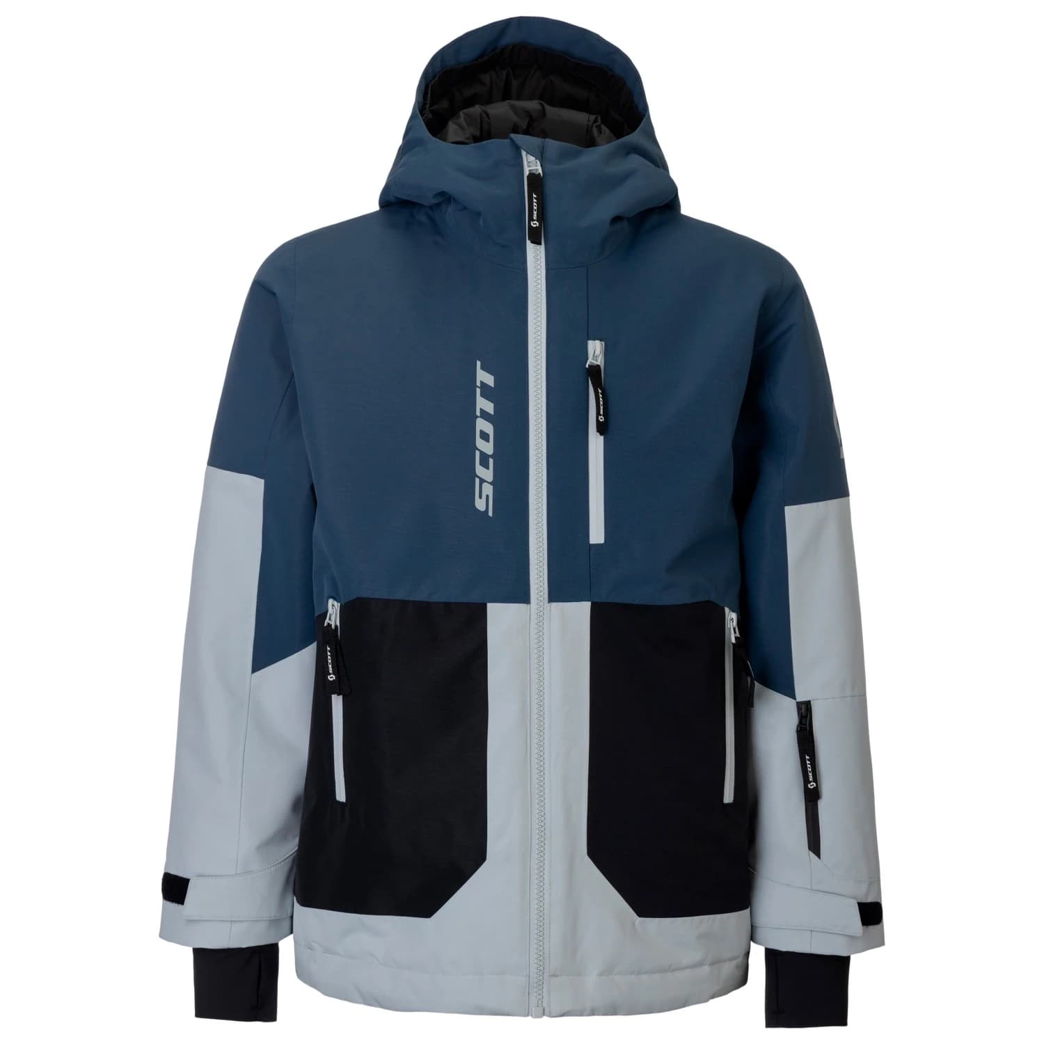 Детско ски яке Scott Kid's Junior Vertic Dryo Ski jacket - Dusk Blue / Mist Blue
