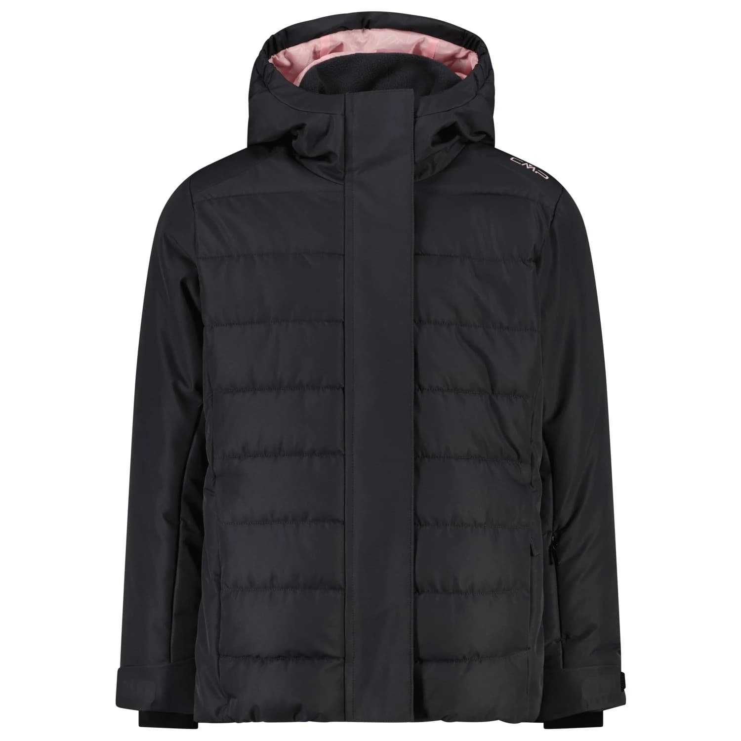 Софтшел яке CMP Girl's Jacket Fix Hood Softshell jacket - Antracite