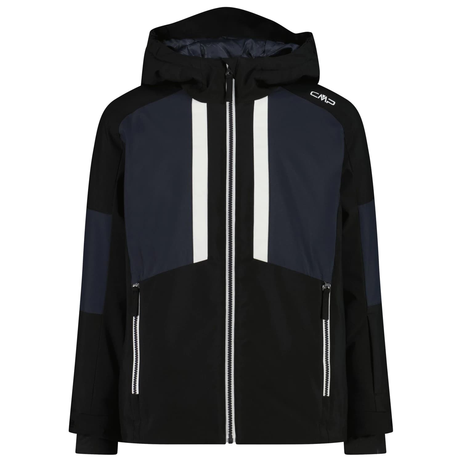 Детско ски яке Cmp Kid's Jacket with Fix Hood Ski jacket - Antracite