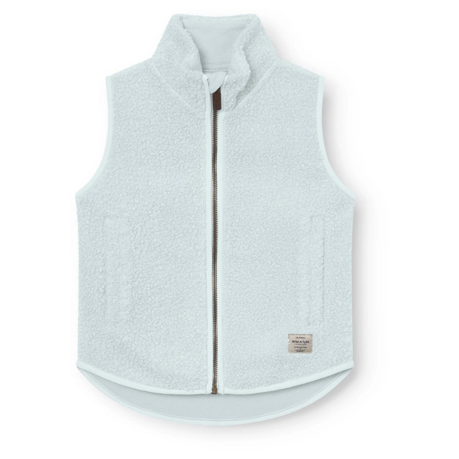 Детски поларен елек Mini A Ture Kid's Matbattal Vest Fleece vest - Ice Flow