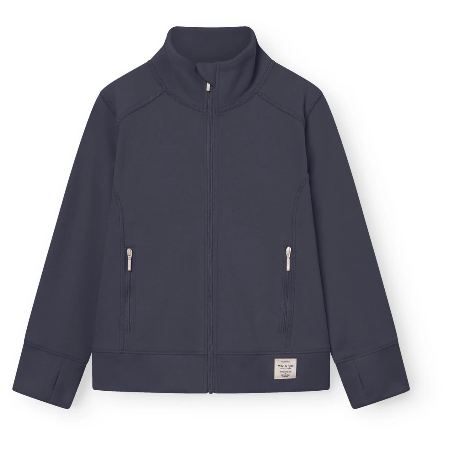 Детско поларено яке Mini a ture Kid's Matberkan Zip Jacket Fleece jacket - Ombre Blue