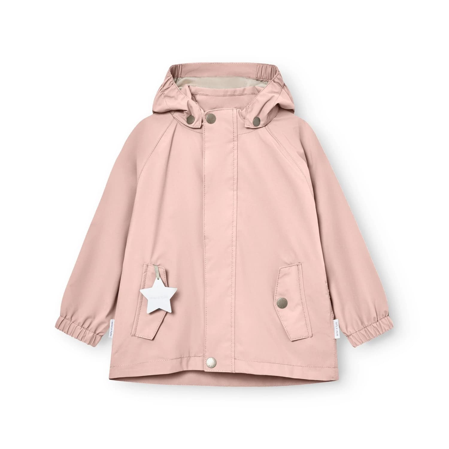 Детско ежедневно яке Mini a ture Kid's Matwally Lightweight Tech Jacket Waterproof jacket - Cloudy Rose