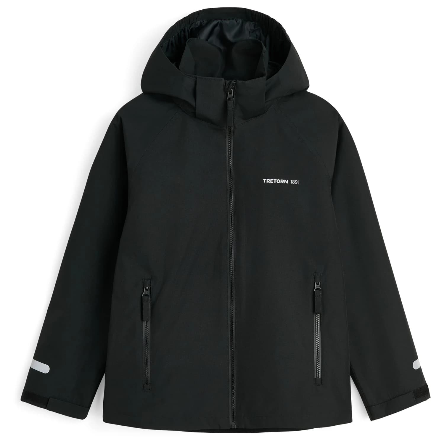 Детско водоустойчиво яке Tretorn Kid's Torrent Shell Jacket 2.0 Waterproof jacket - Black