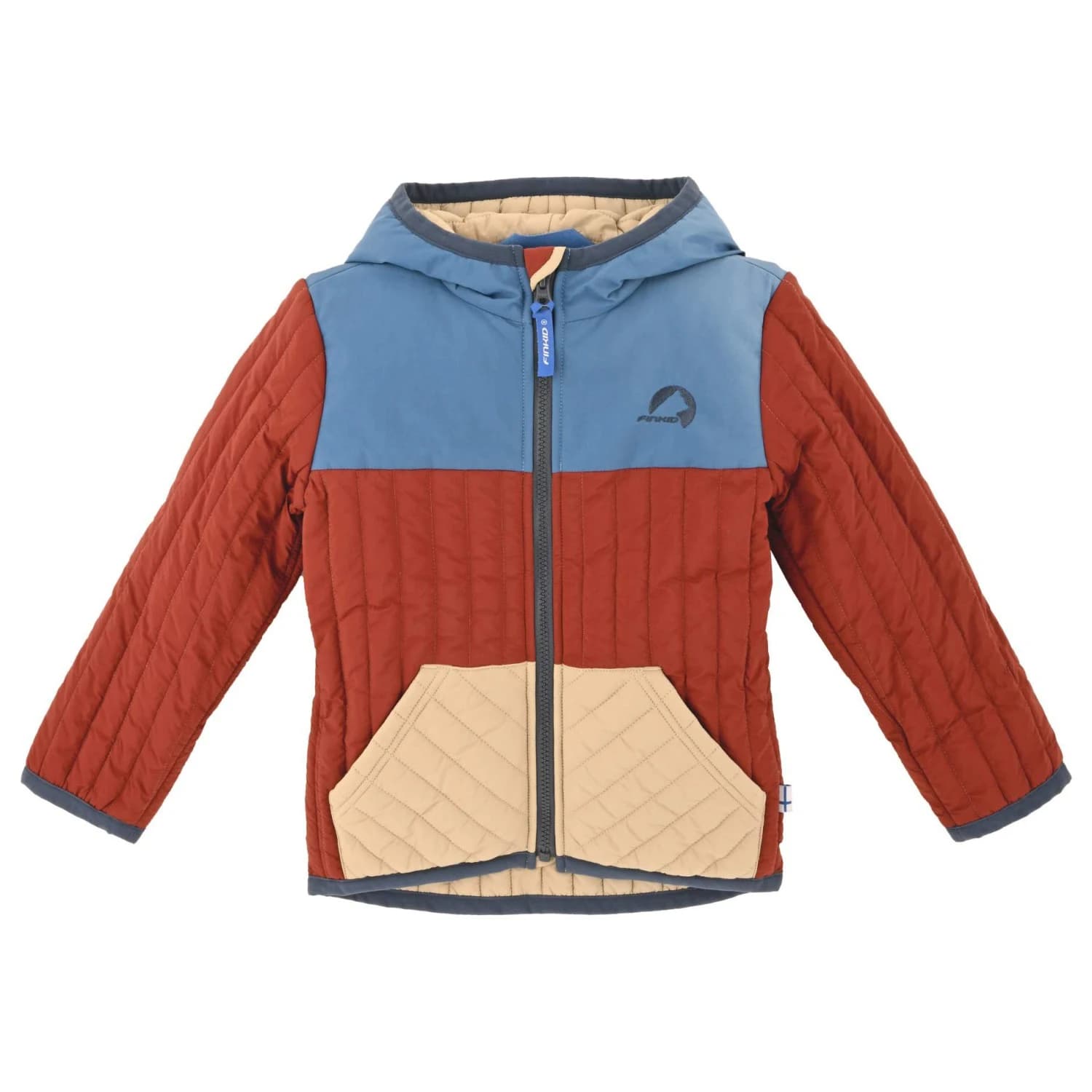 Детско синтетично яке Finkid Kid's Tonttu Air Synthetic jacket - Deep Water / Denim