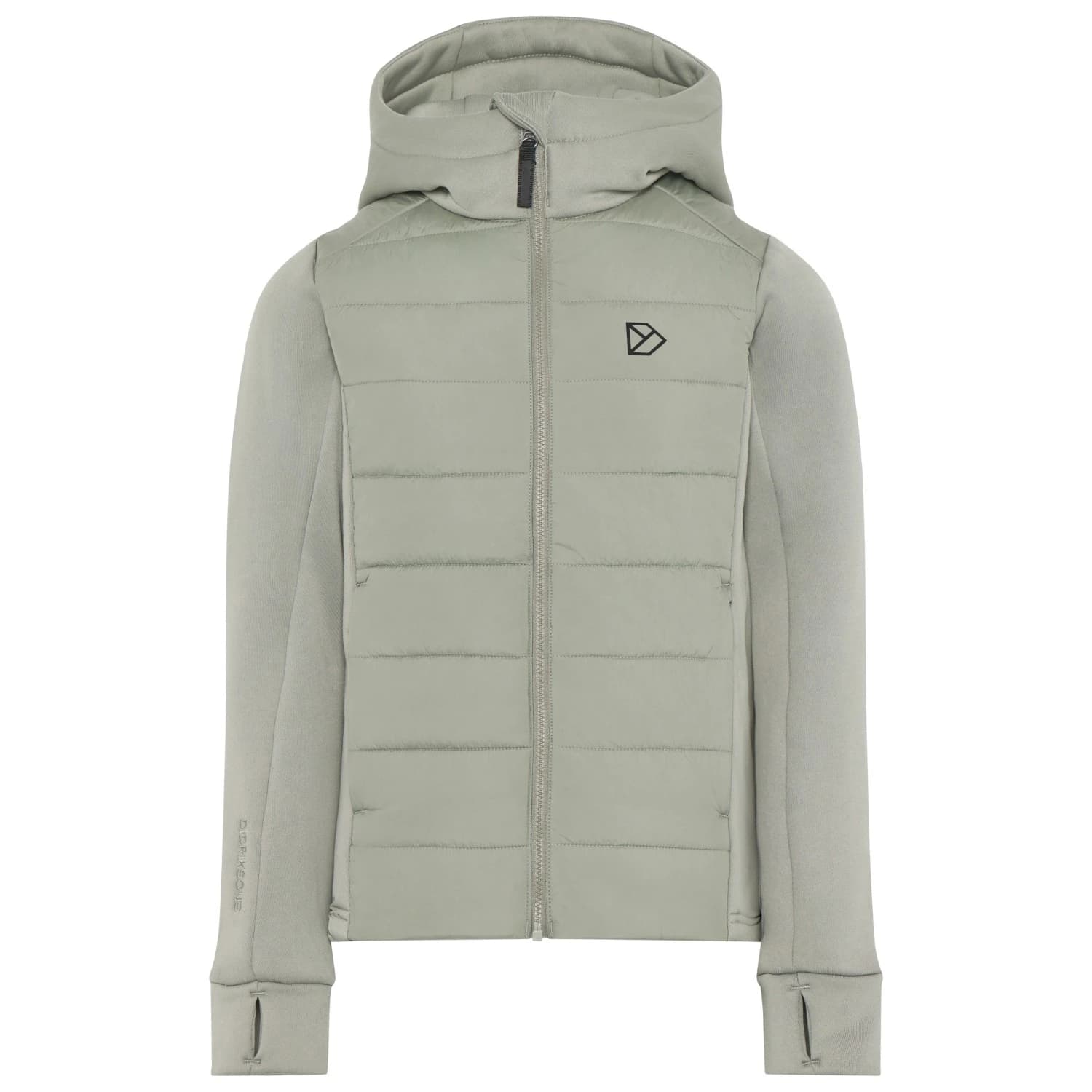 Детско синтетично яке Didriksons Kid's Kapris Full Zip 3 Synthetic jacket - Wilted Leaf