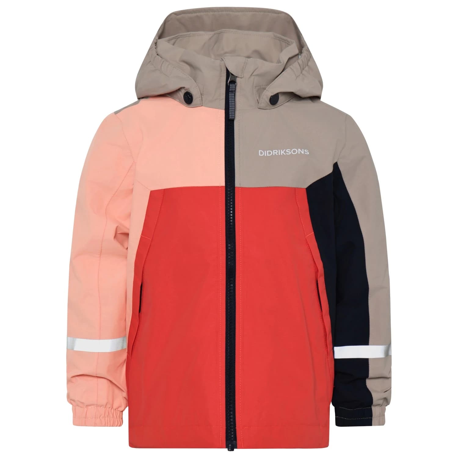 Детско водоустойчиво яке Didriksons Kid's Pilvi Jacket 2 Waterproof jacket - Powder Peach