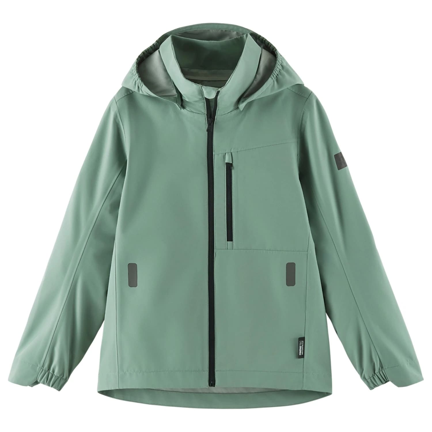 Детско водоустойчиво яке Reima Kid's Suojala Waterproof jacket - Stone Green