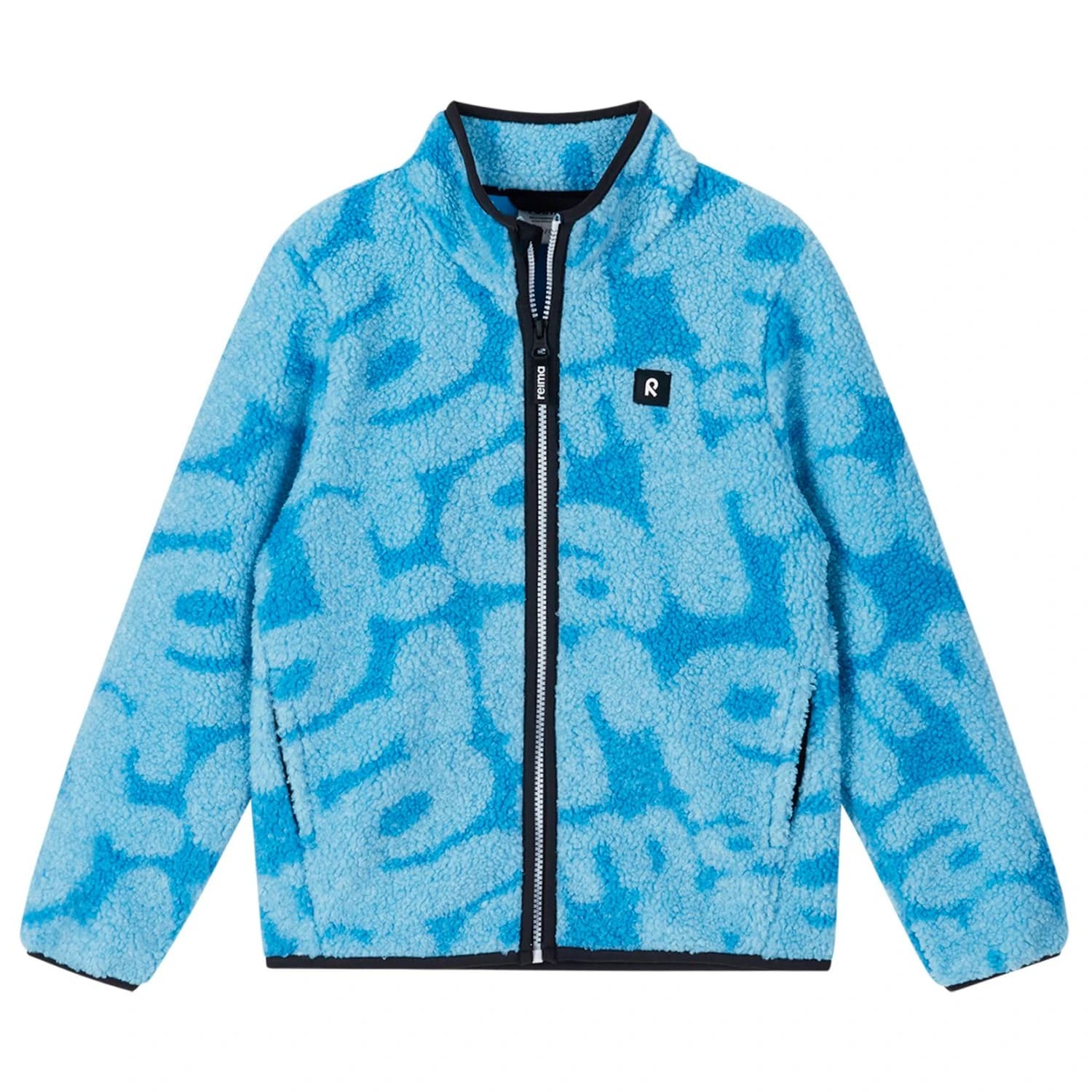 Детско поларено яке Reima Kid's Tupsis Fleece jacket - Fresh Blue