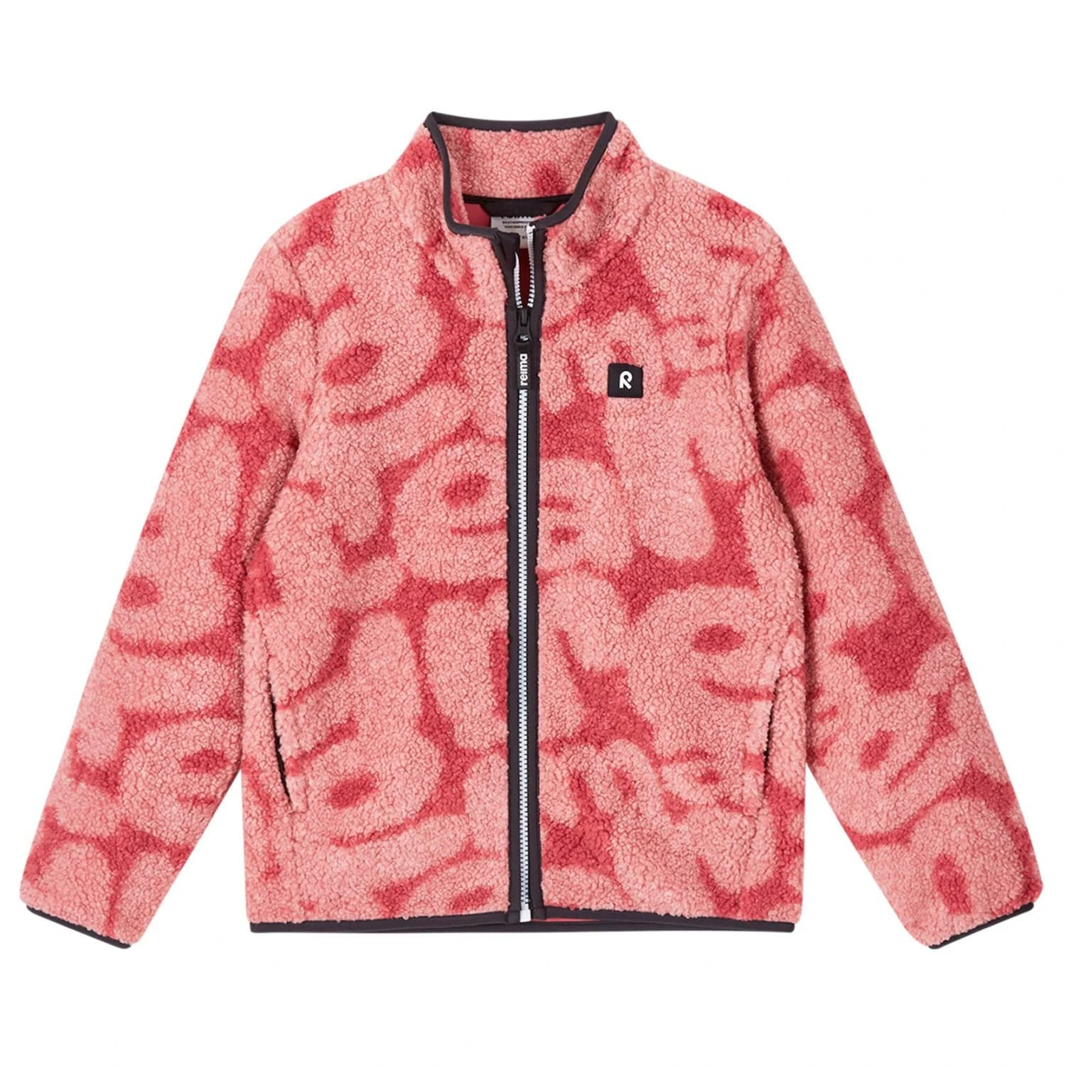 Детско поларено яке Reima Kid's Tupsis Fleece jacket - Rose Blush