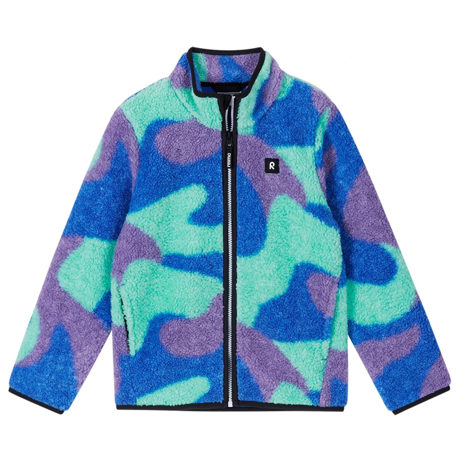 Детско поларено яке Reima Kid's Tupsis Fleece jacket - Sparkly Blue