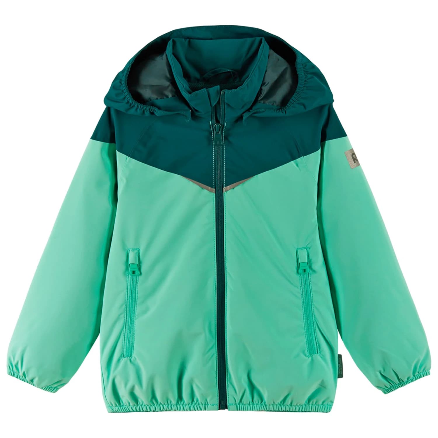 Детско водоустойчиво яке Reima Kid's Tuuliaho Waterproof jacket - Fresh Mint
