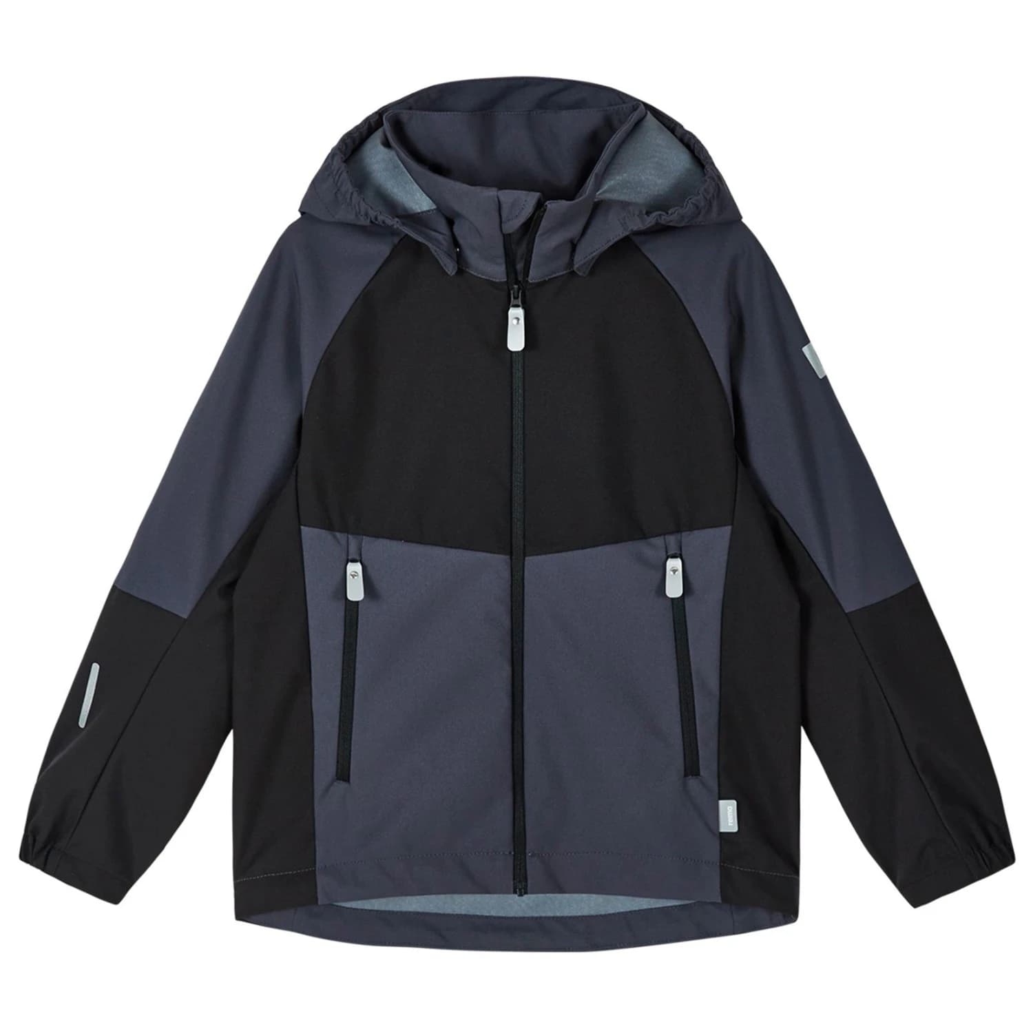 Детско софтшел яке Reima Kid's Verraton Softshell jacket - Soft Black