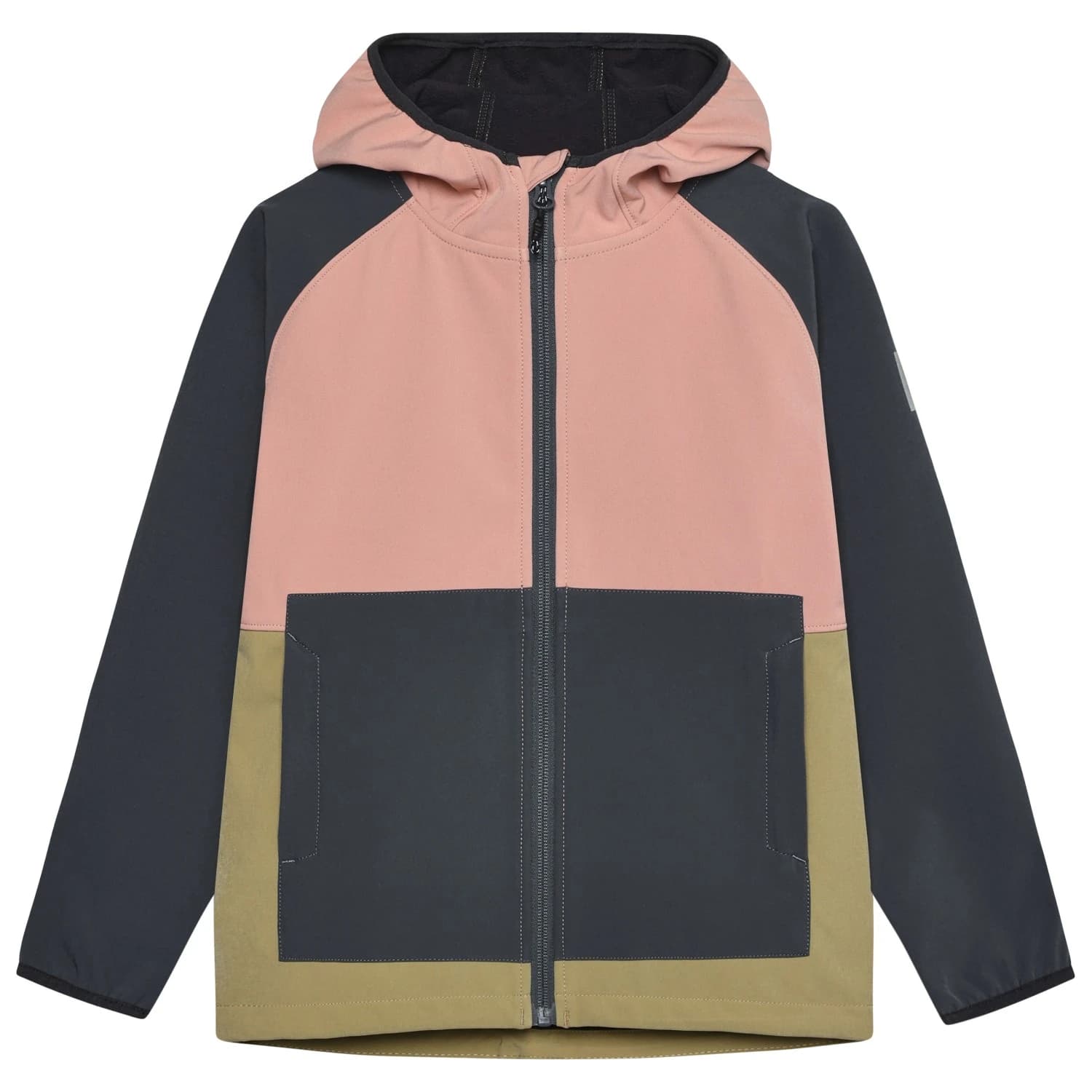 Детско софтшел яке Color Kids Kid's Junior Softshell Colorblock Softshell jacket - Bridal Rose