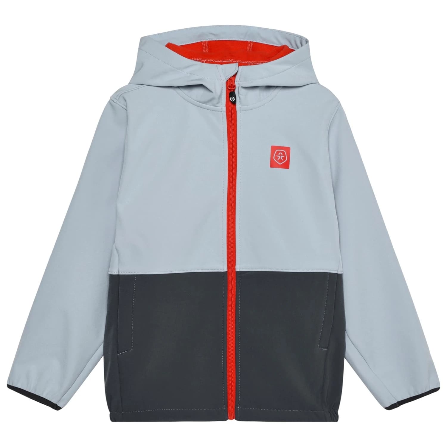 Детско софтшел яке Color Kids Kid's Softshell Colorblock Softshell jacket - Cerulean