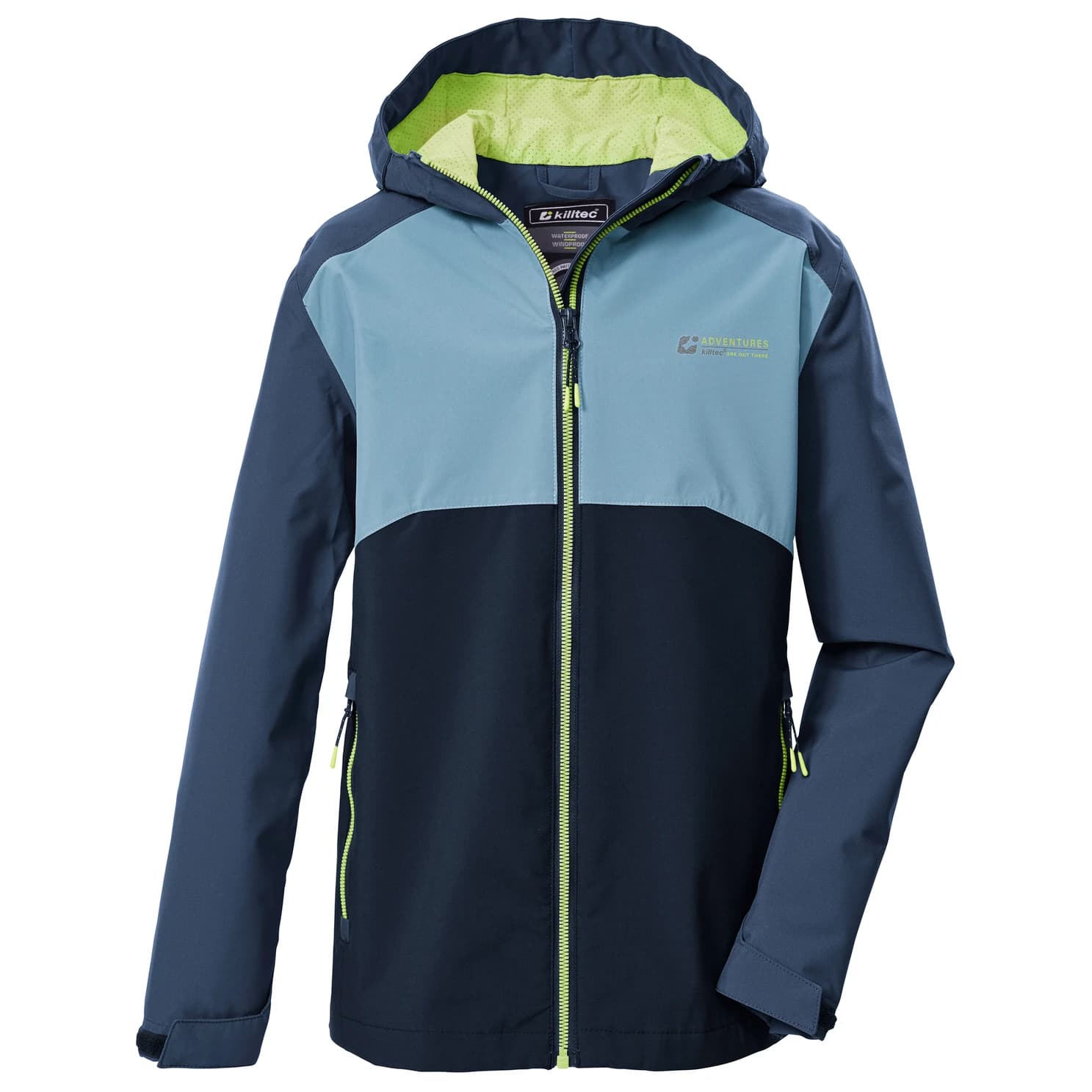 Детско водоустойчиво яке Killtec Kid's Kos 147 Waterproof jacket - Dunkelblau