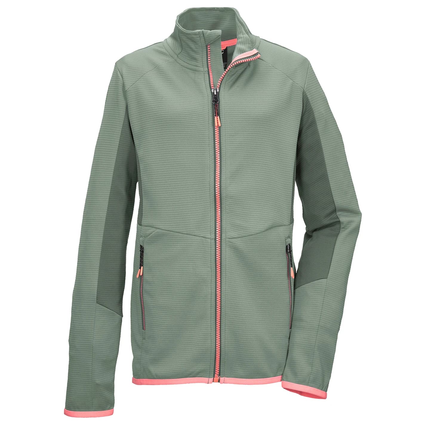 Детско поларено яке killtec Kid's Kos 151 Fleece jacket - Helles Naturgrün