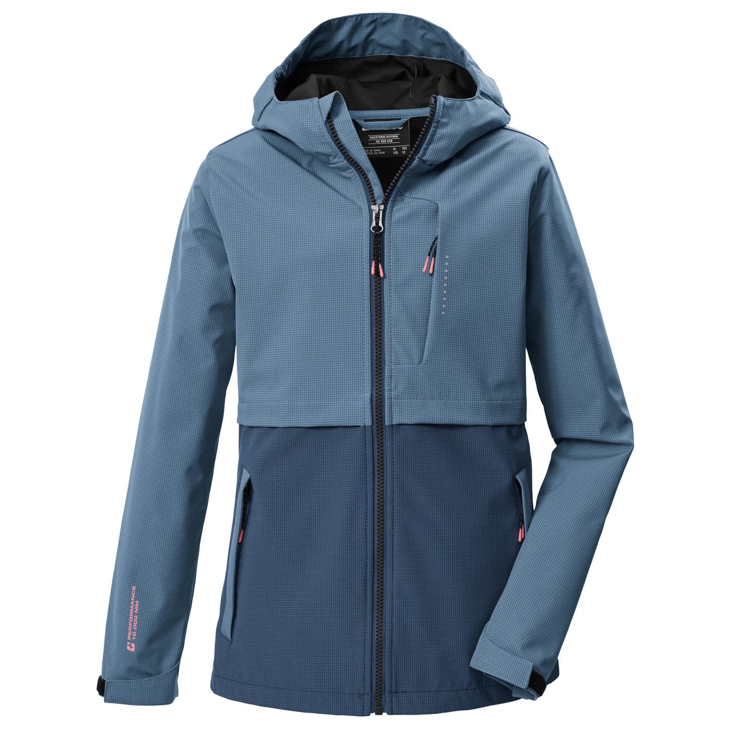 Детско софтшел яке killtec Kid's Kos 153 Softshell jacket - Dunkles Himmelblau
