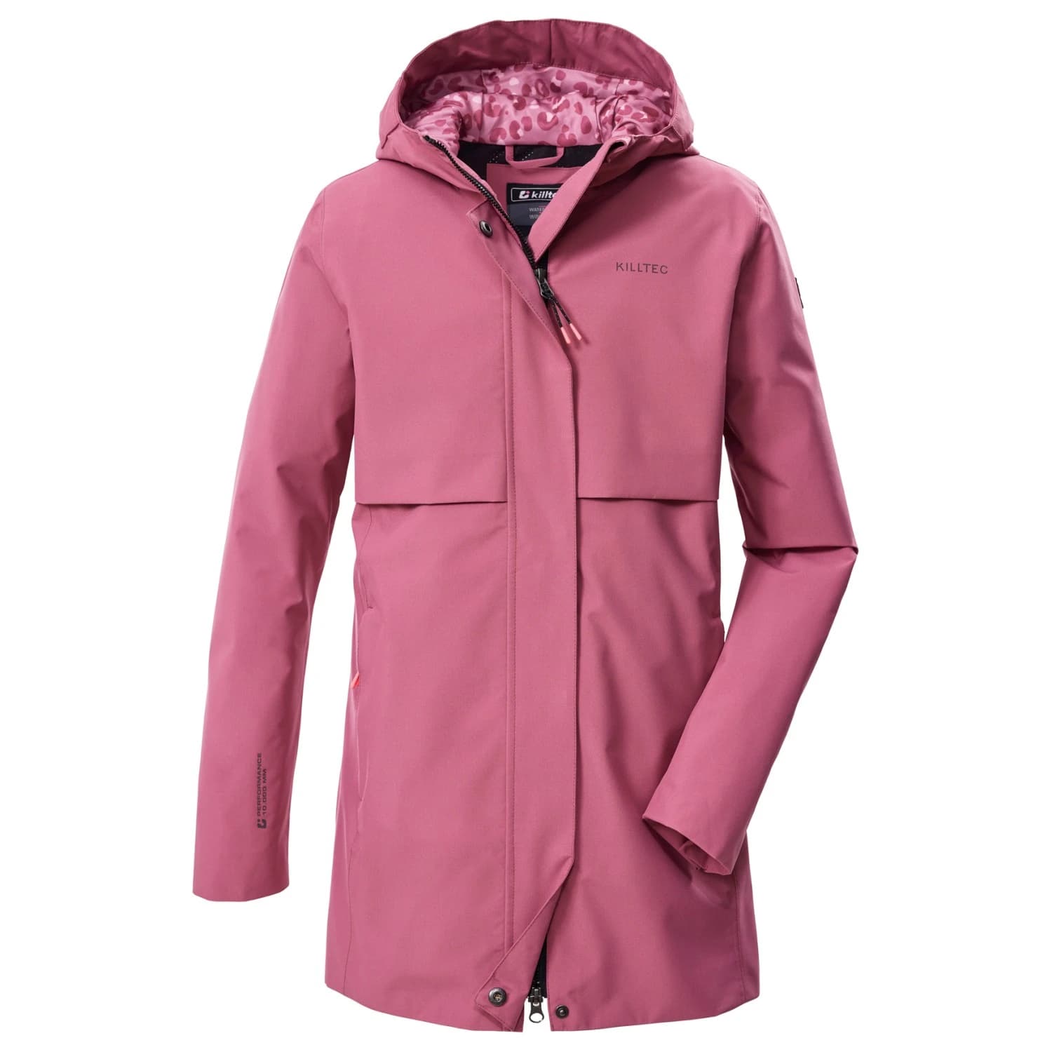 Детско водоустойчиво яке killtec Kid's Kos 159 Waterproof jacket - Rouge