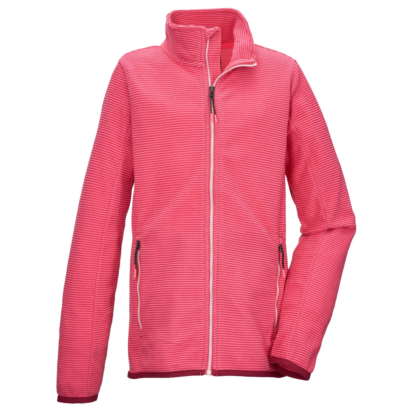 Детско поларено яке killtec Kid's Kos 161 Fleece jacket - Dunkelpink