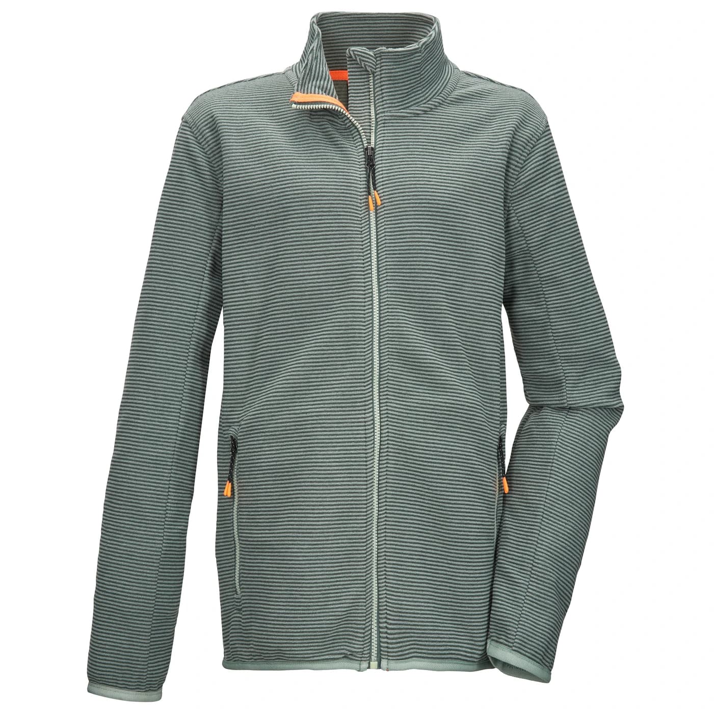 Детско поларено яке Killtec Kid's Kos 162 Fleece jacket - Naturgrün