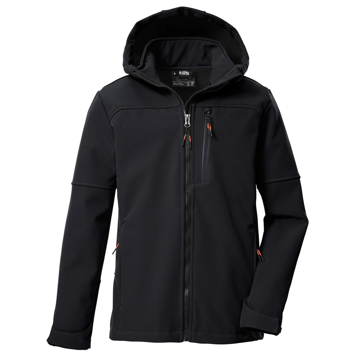 Детско софтшел яке killtec Kid's Kow 226 Softshell jacket - Schwarz